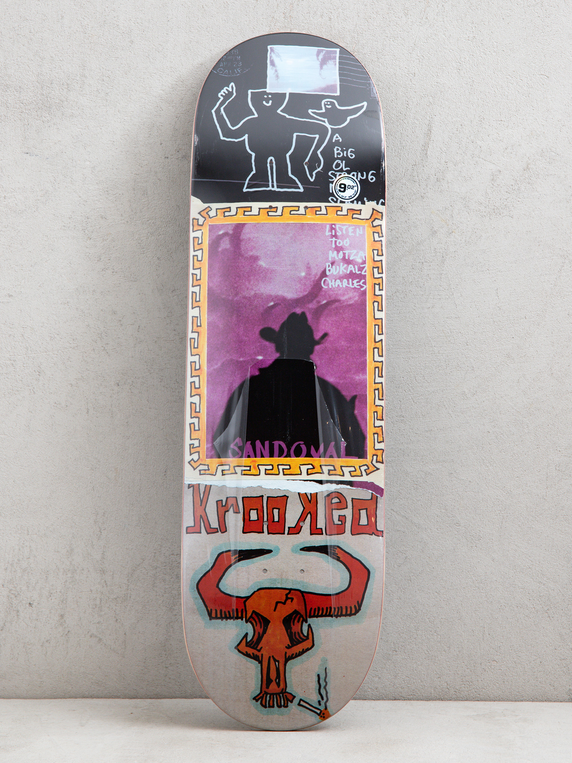 Gördeszka lap Krooked Sandoval Gun Slinger