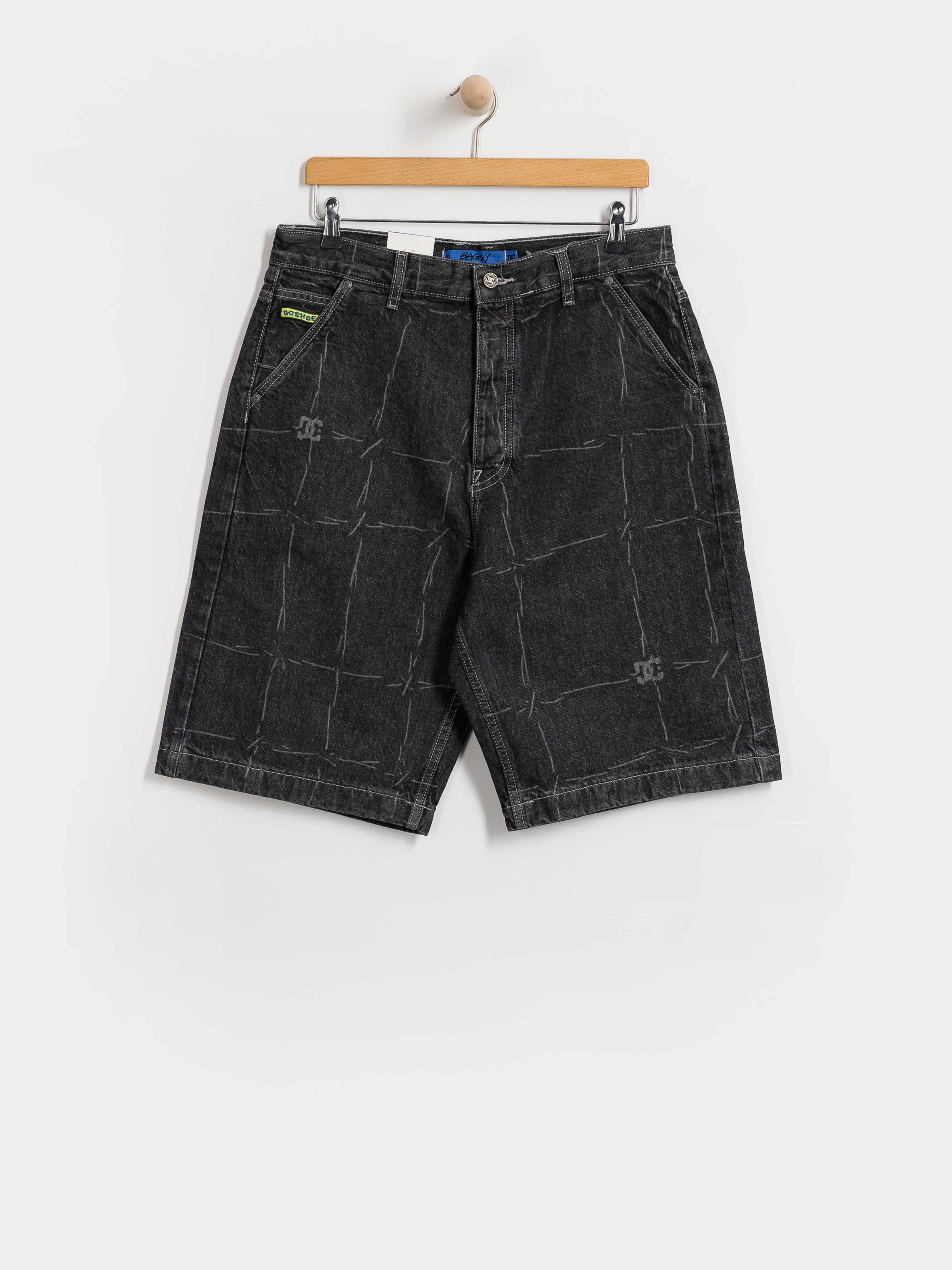 DC Baggy Denim Rövidnadrág (wired 32 black)