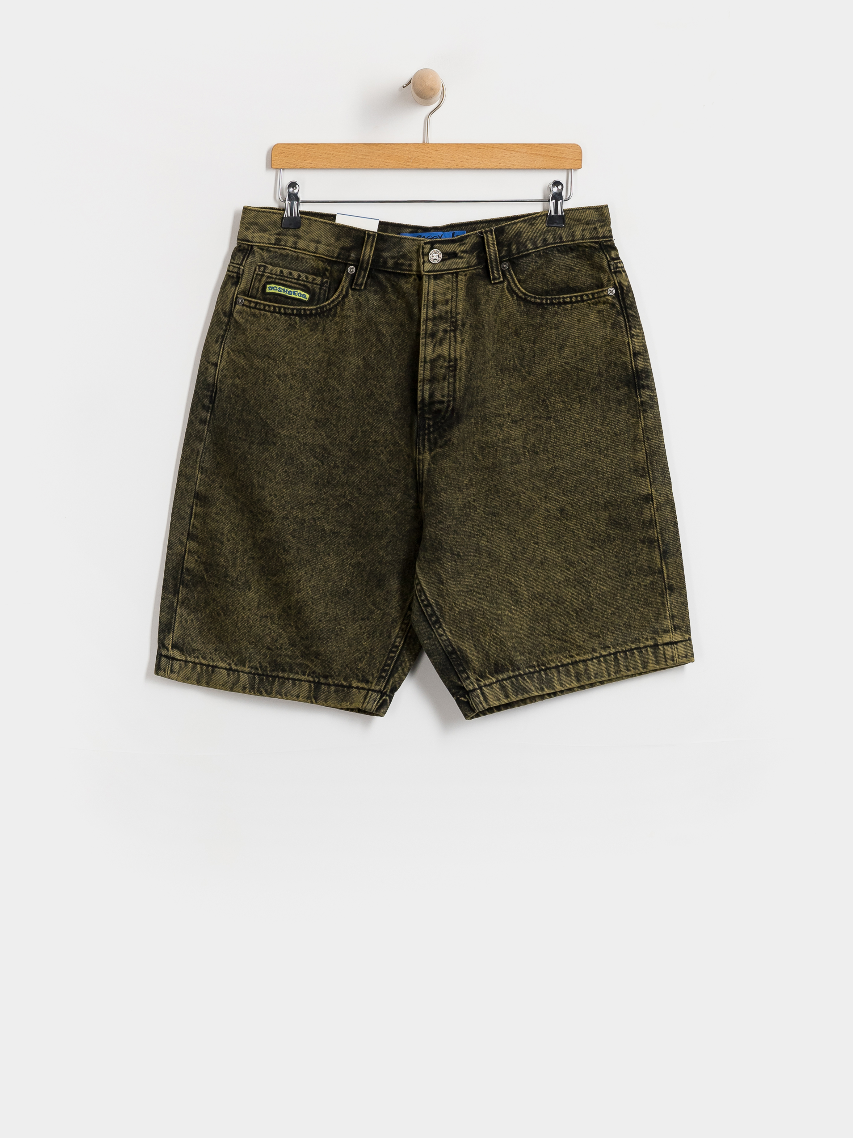 DC Baggy Denim Rövidnadrág (golden olive)