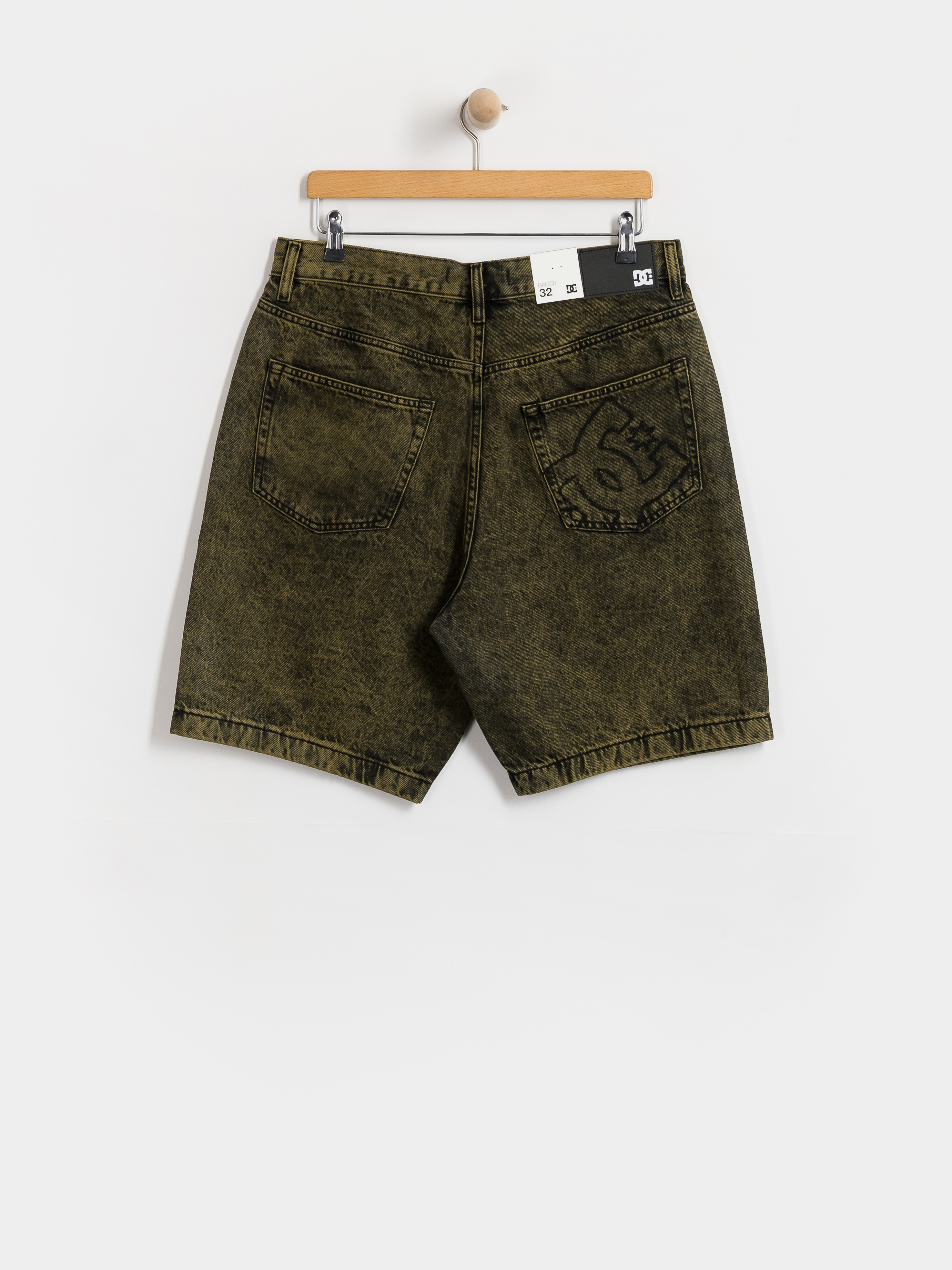 DC Baggy Denim Rövidnadrág (golden olive)