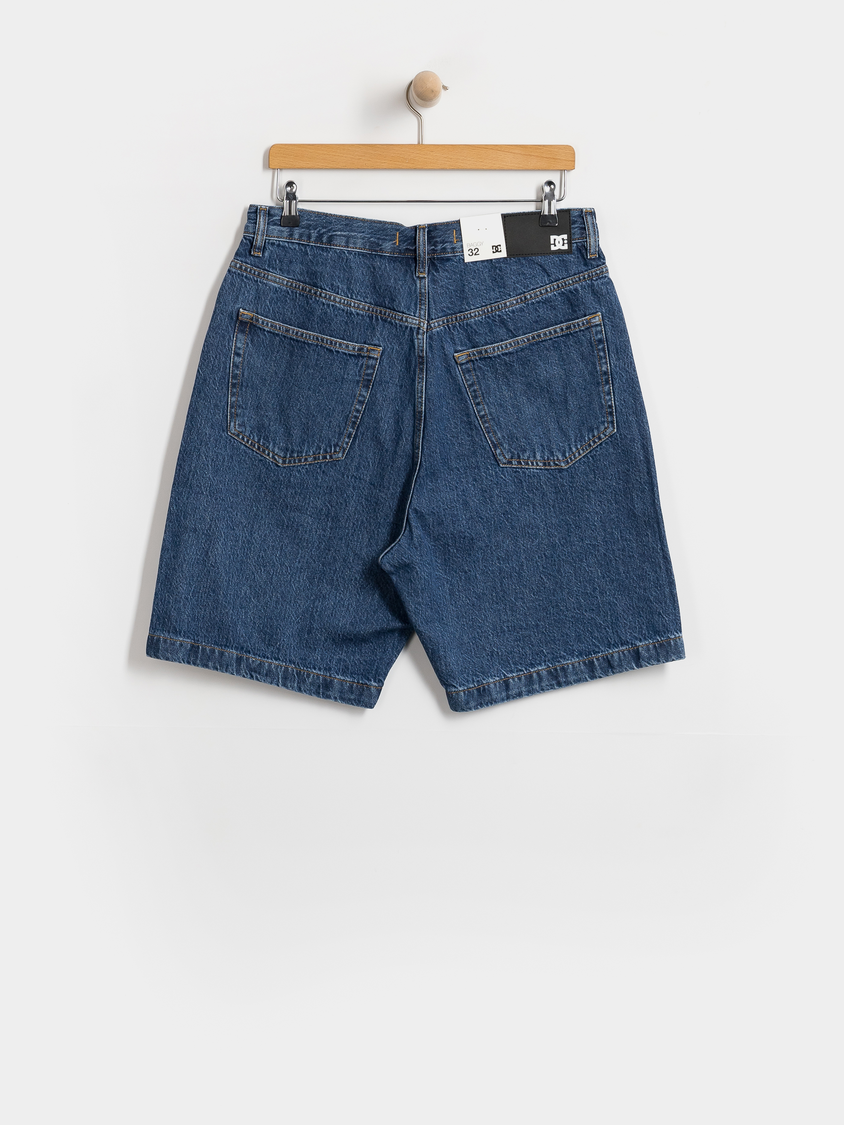 DC Baggy Denim Rövidnadrág (stone indigo)