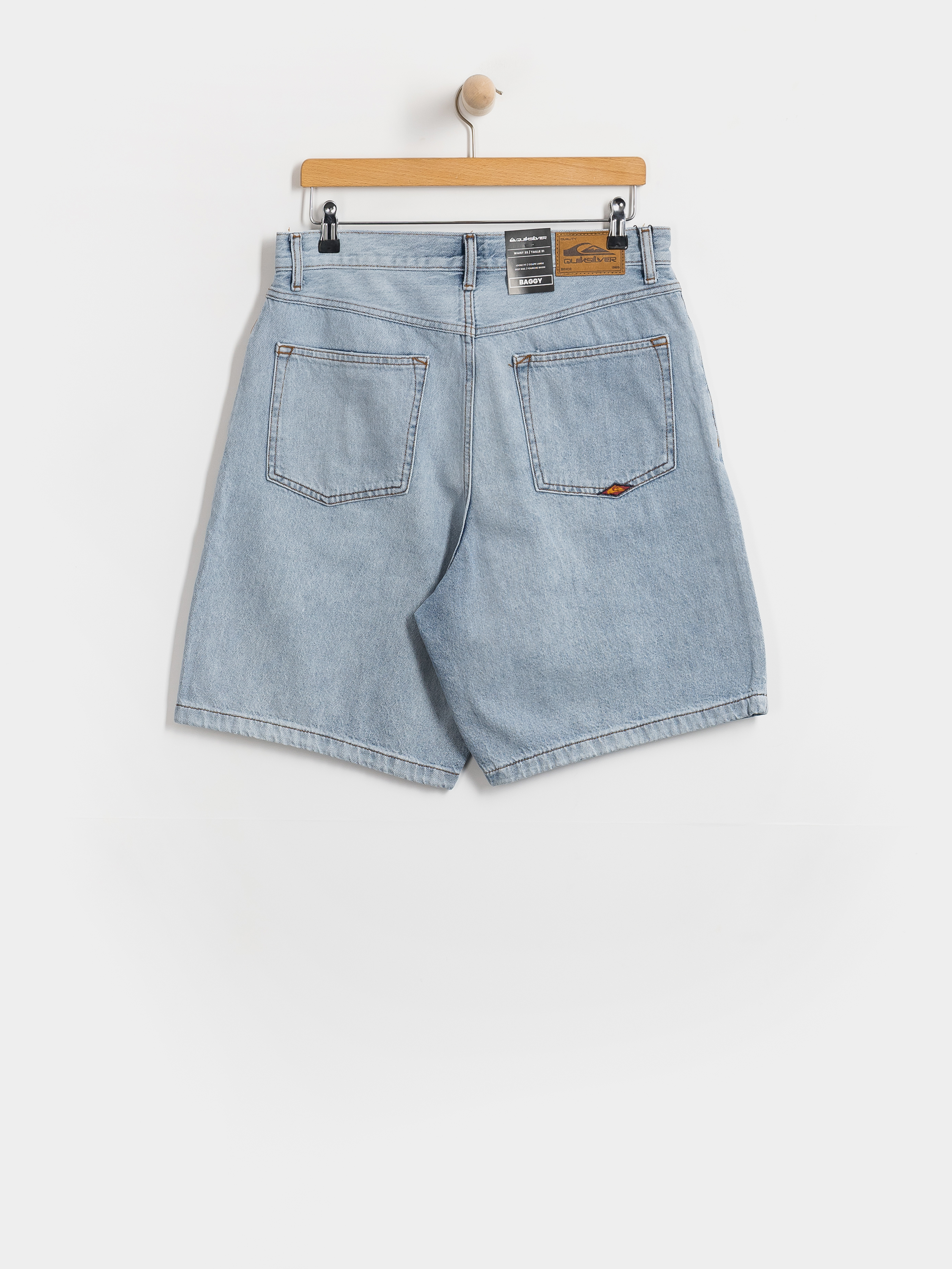 Quiksilver Baggy Denim Rövidnadrág (indigo light)