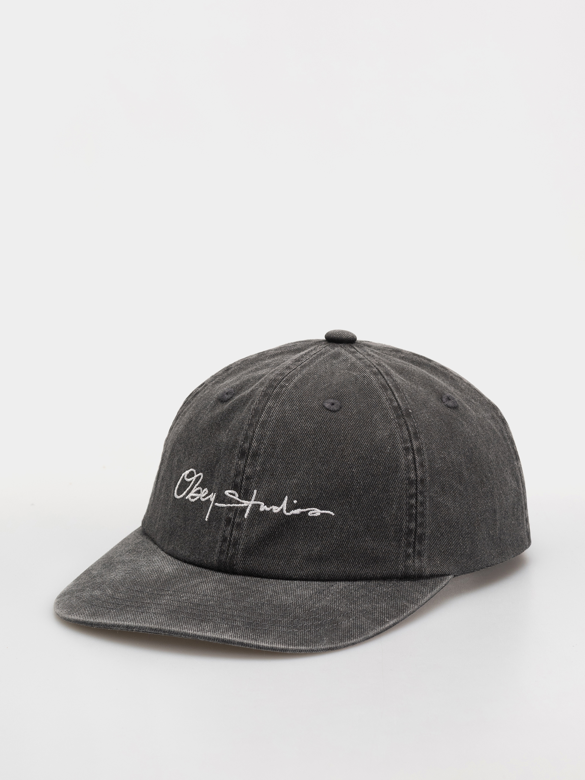 OBEY Pigment Signature Baseball sapka (pigment black)