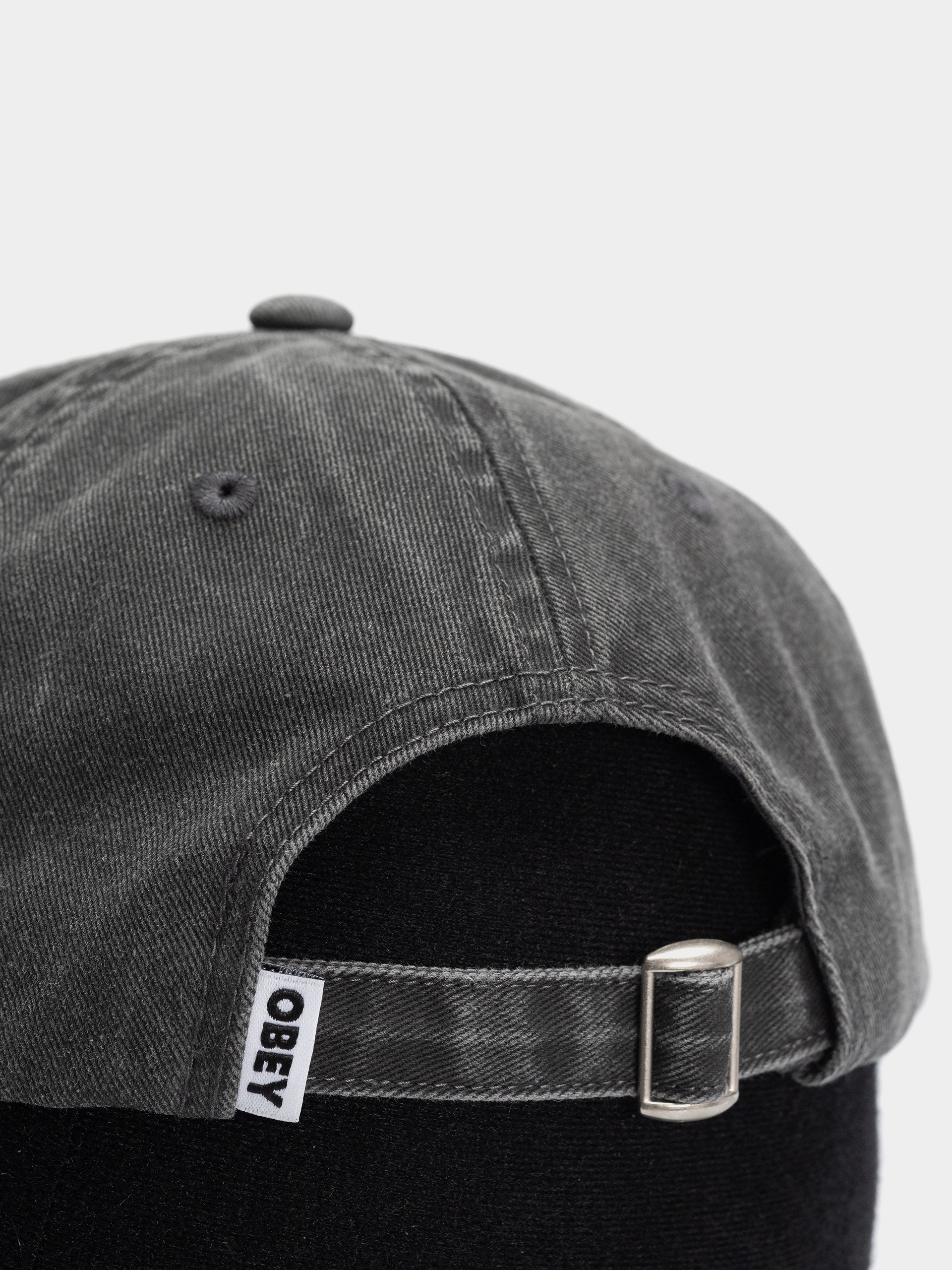 OBEY Pigment Signature Baseball sapka (pigment black)