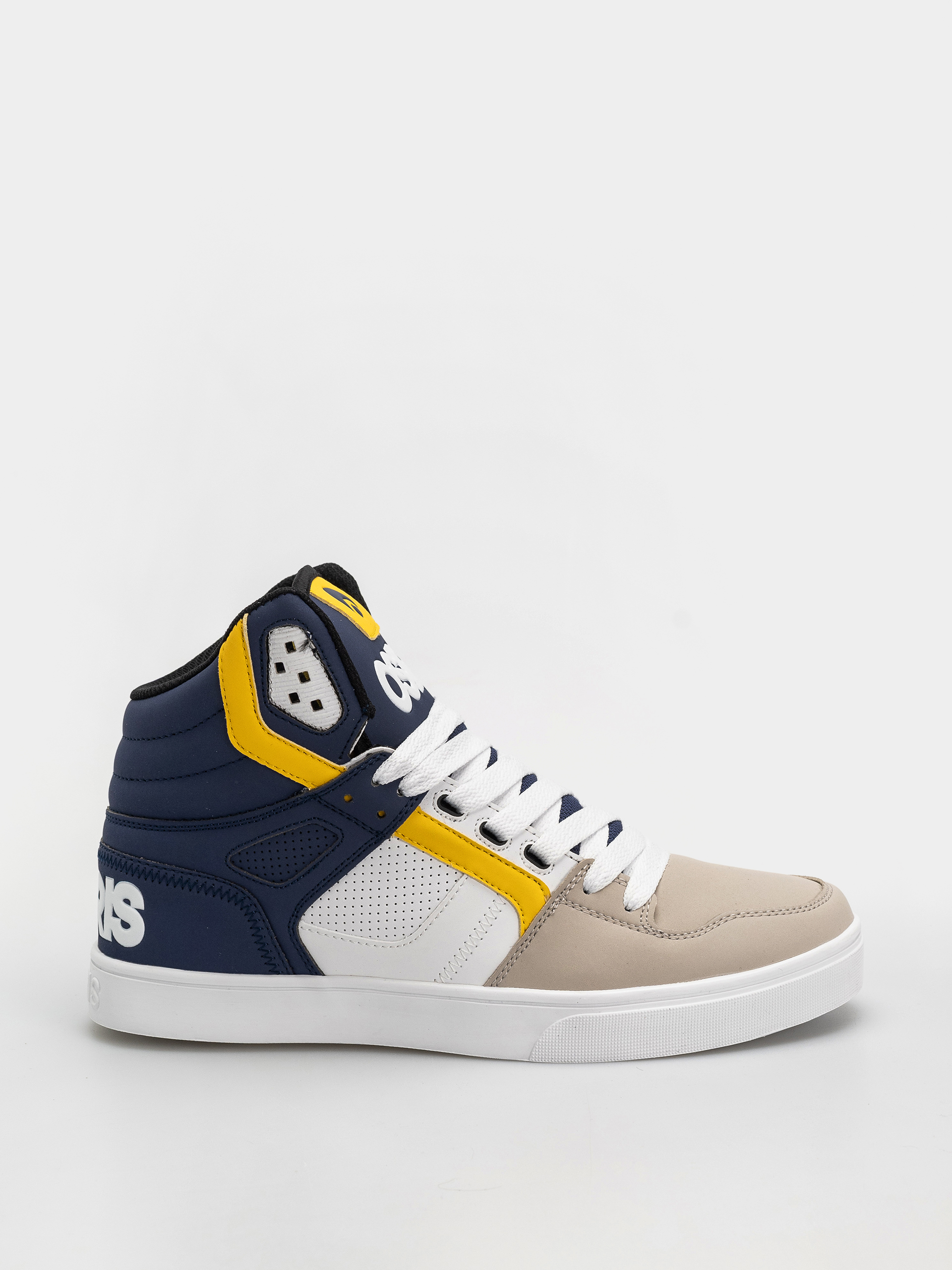 Osiris Clone Cipők (white/navy/tan)