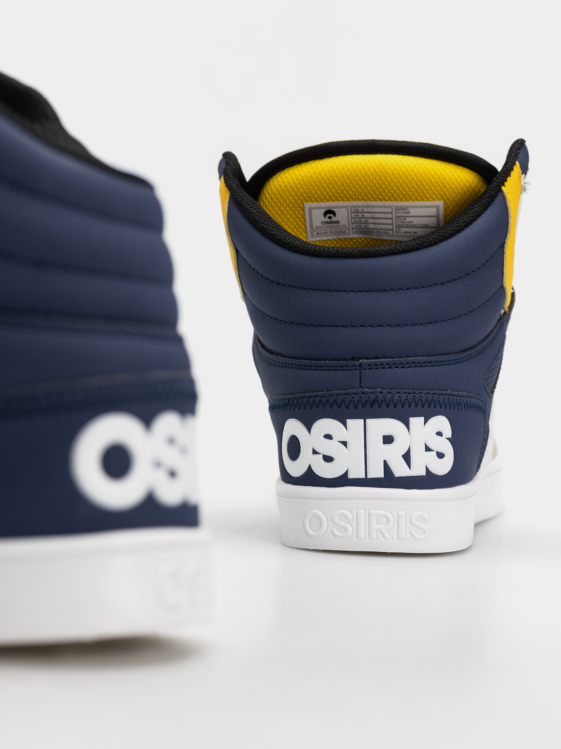 Osiris Clone Cipők (white/navy/tan)