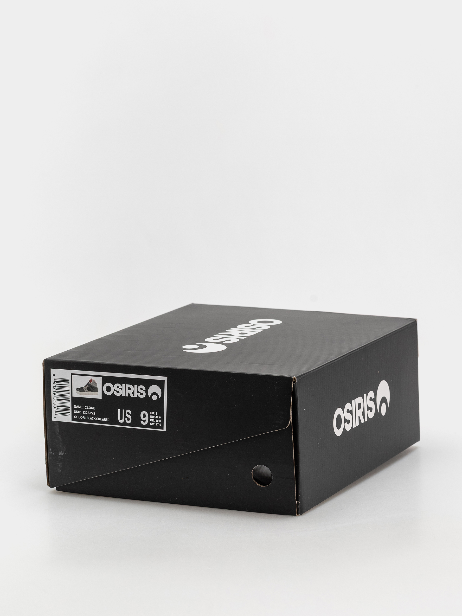 Osiris Clone Cipők (black/grey/red)
