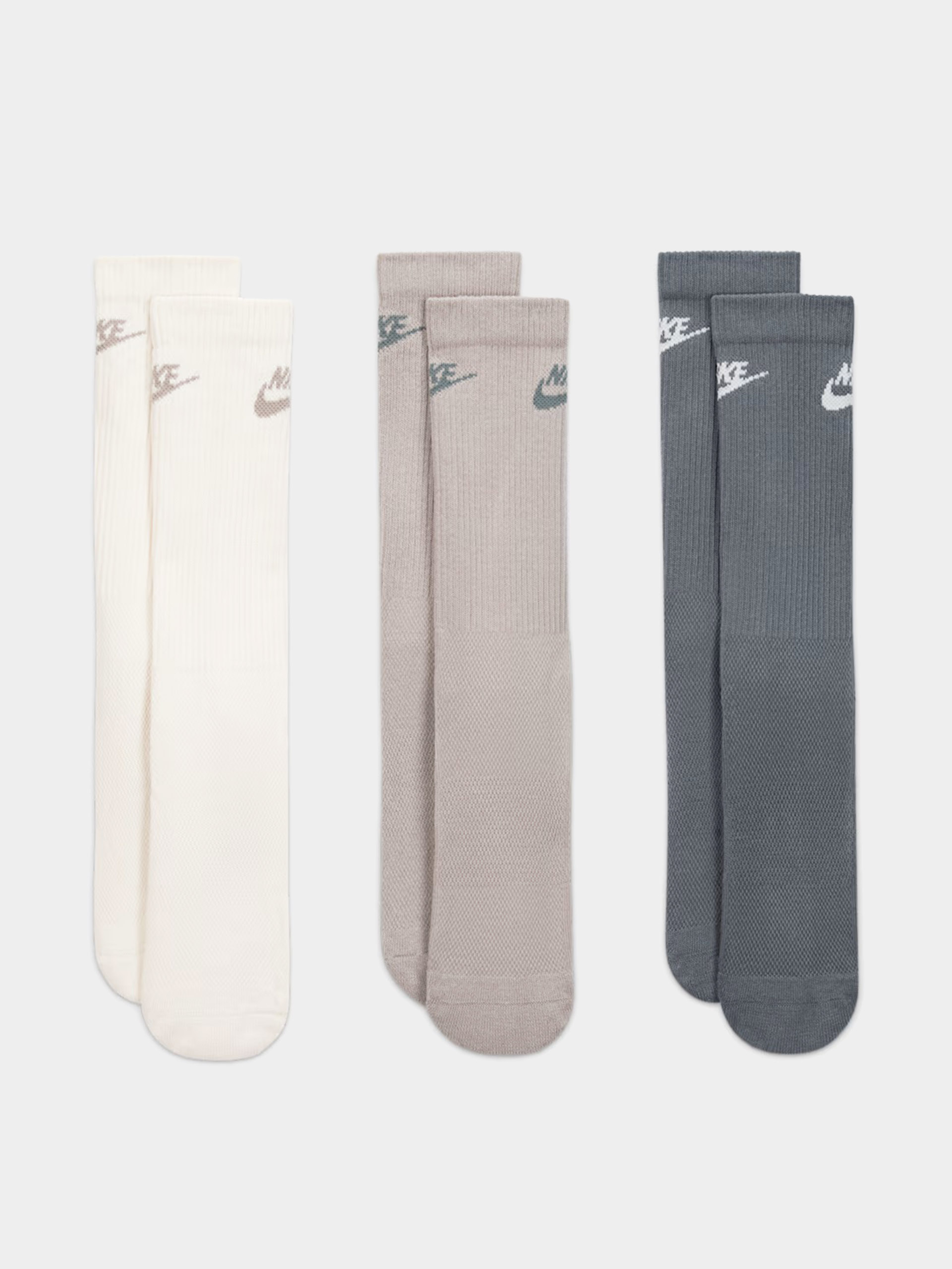 Zokni Nike SB Everyday Elevated Crew Futra 3p