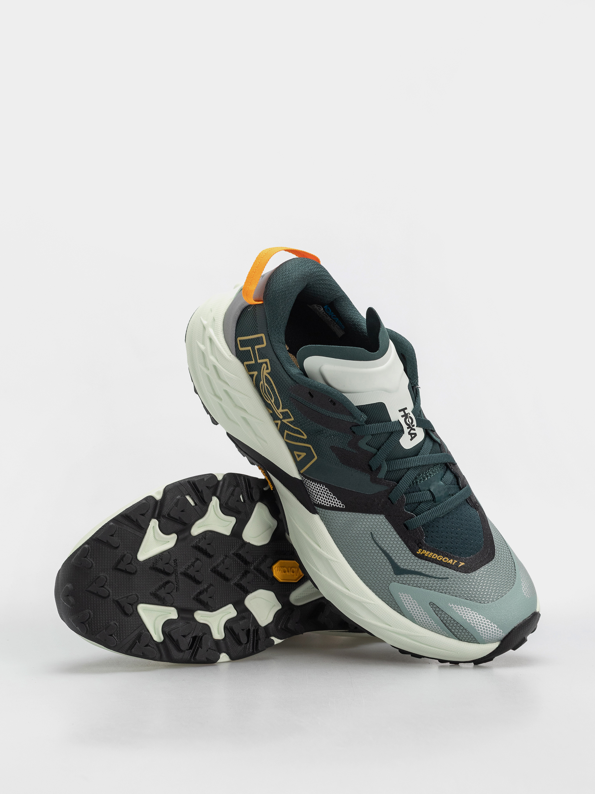 Hoka Speedgoat 7 Cipők (bay leaf/sea glass)