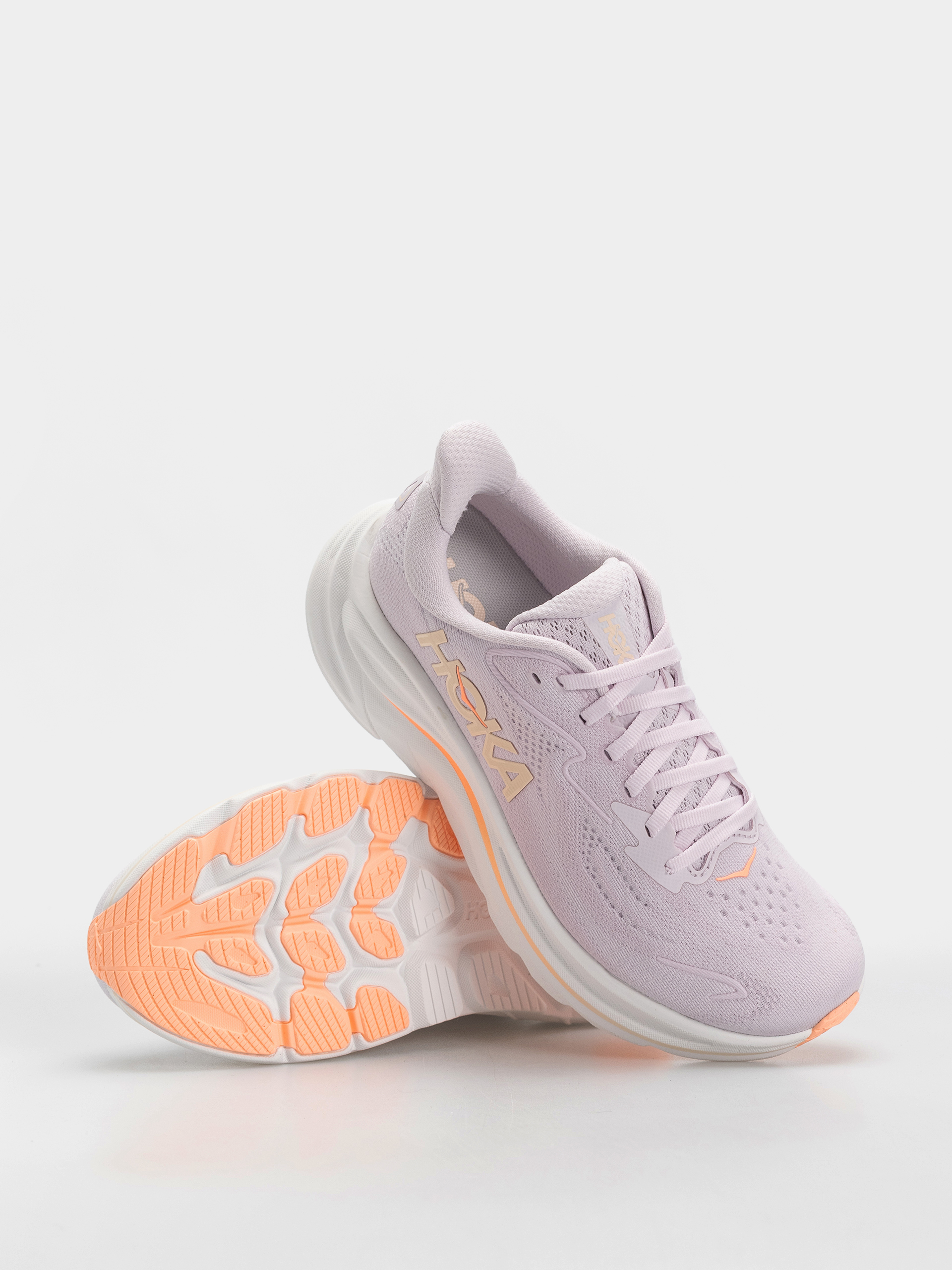Hoka Clifton 10 Wmn Cipők (lilac cream/tangerine glow)