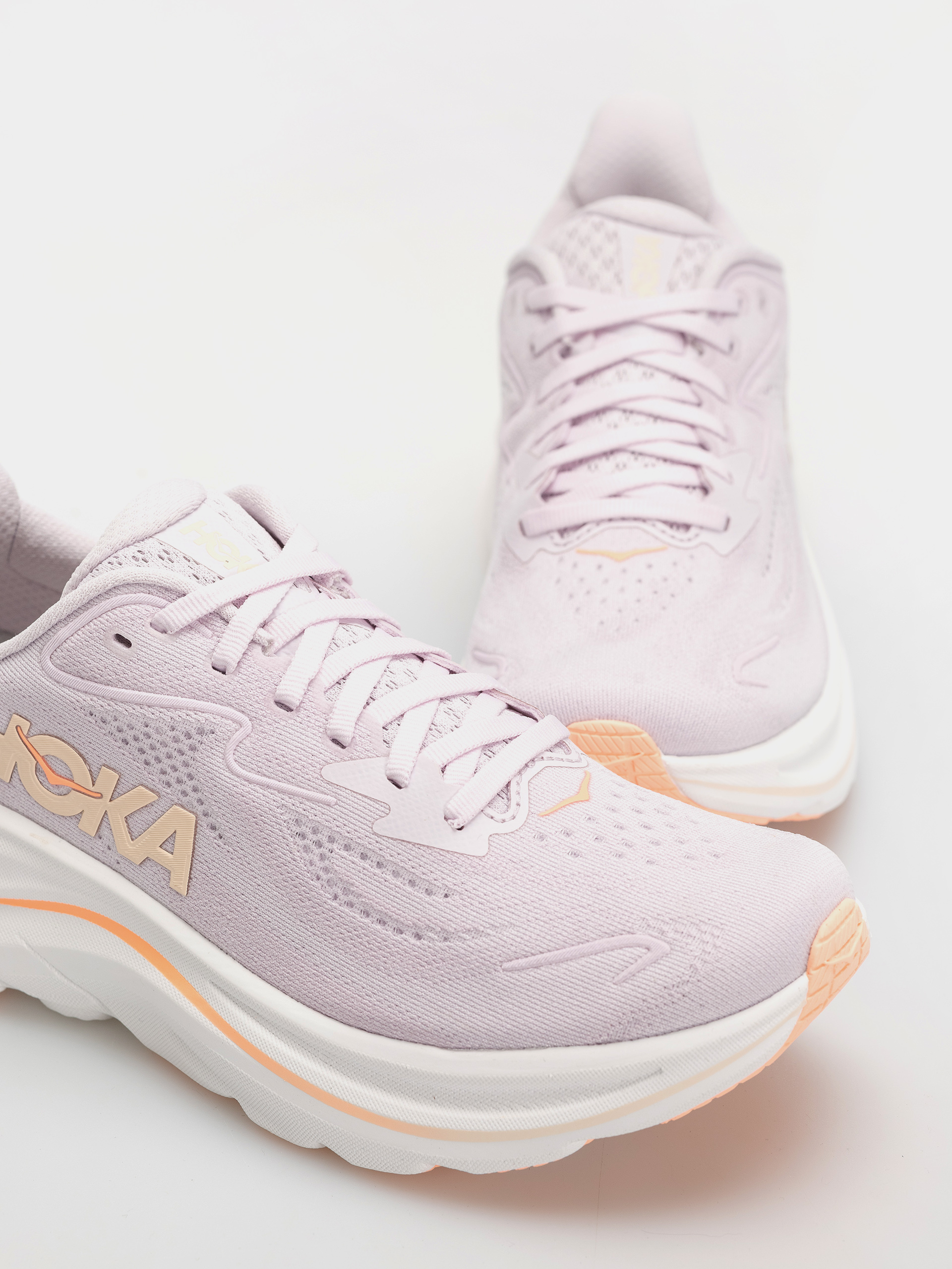 Hoka Clifton 10 Wmn Cipők (lilac cream/tangerine glow)