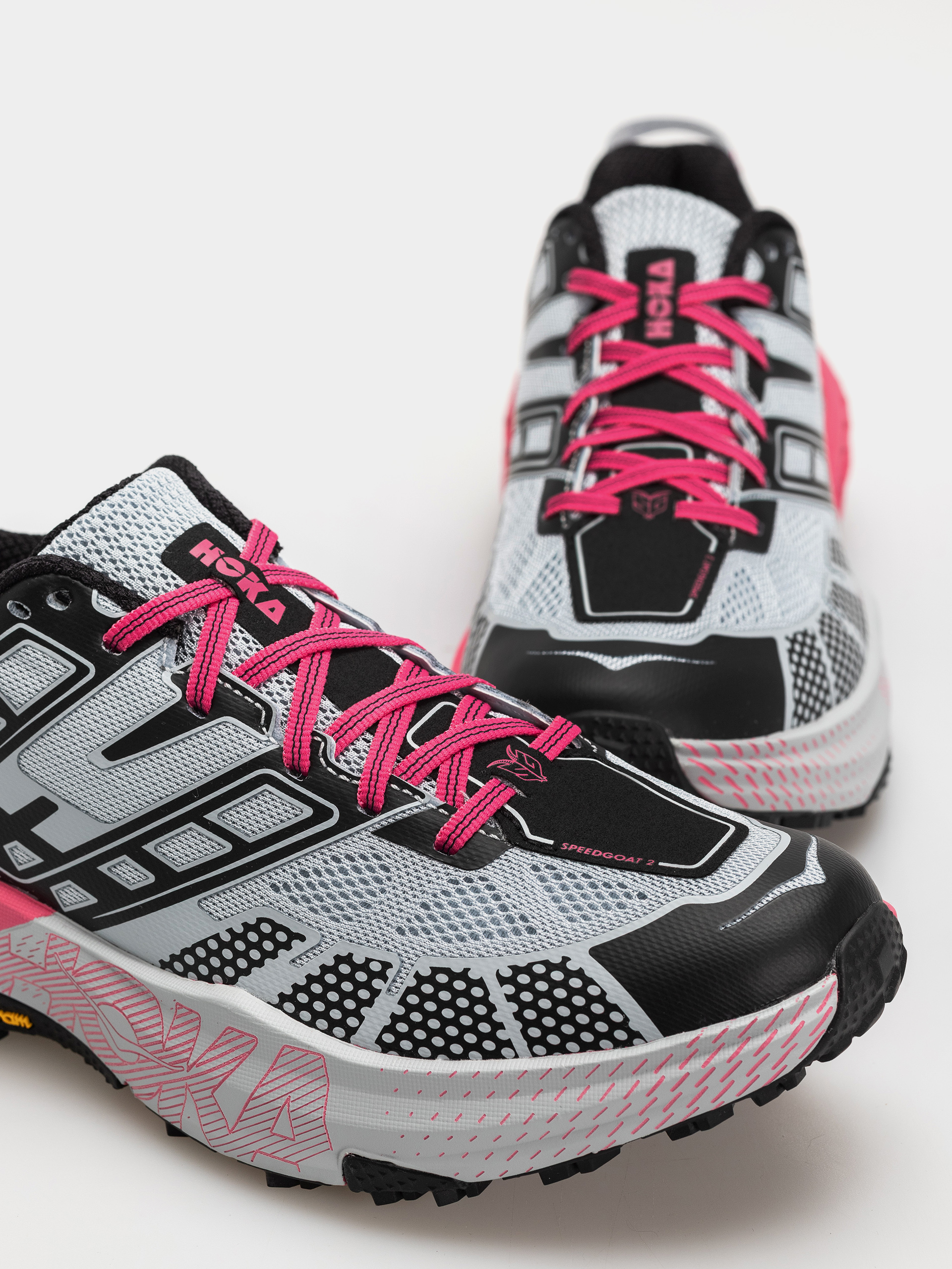 Hoka Speedgoat 2 Cipők (mineral blue/rhubarb)