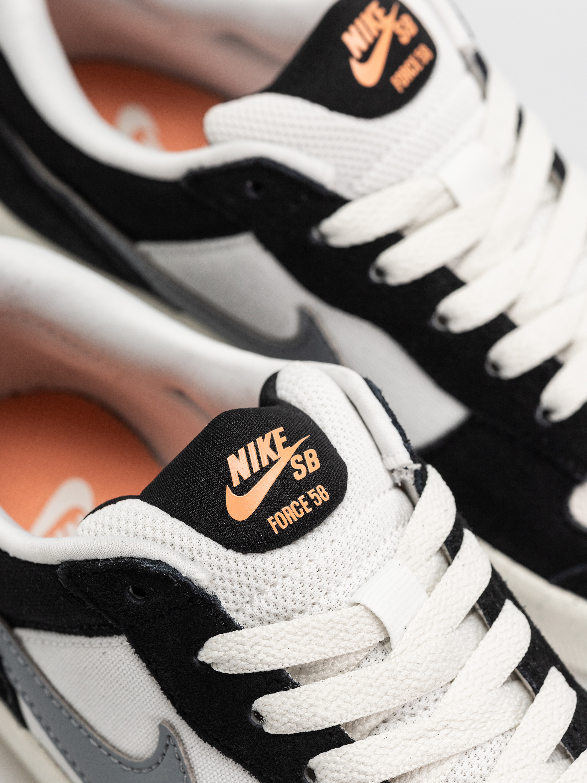 Nike SB Force 58 Cipők (black/cool grey/summit white/sail)