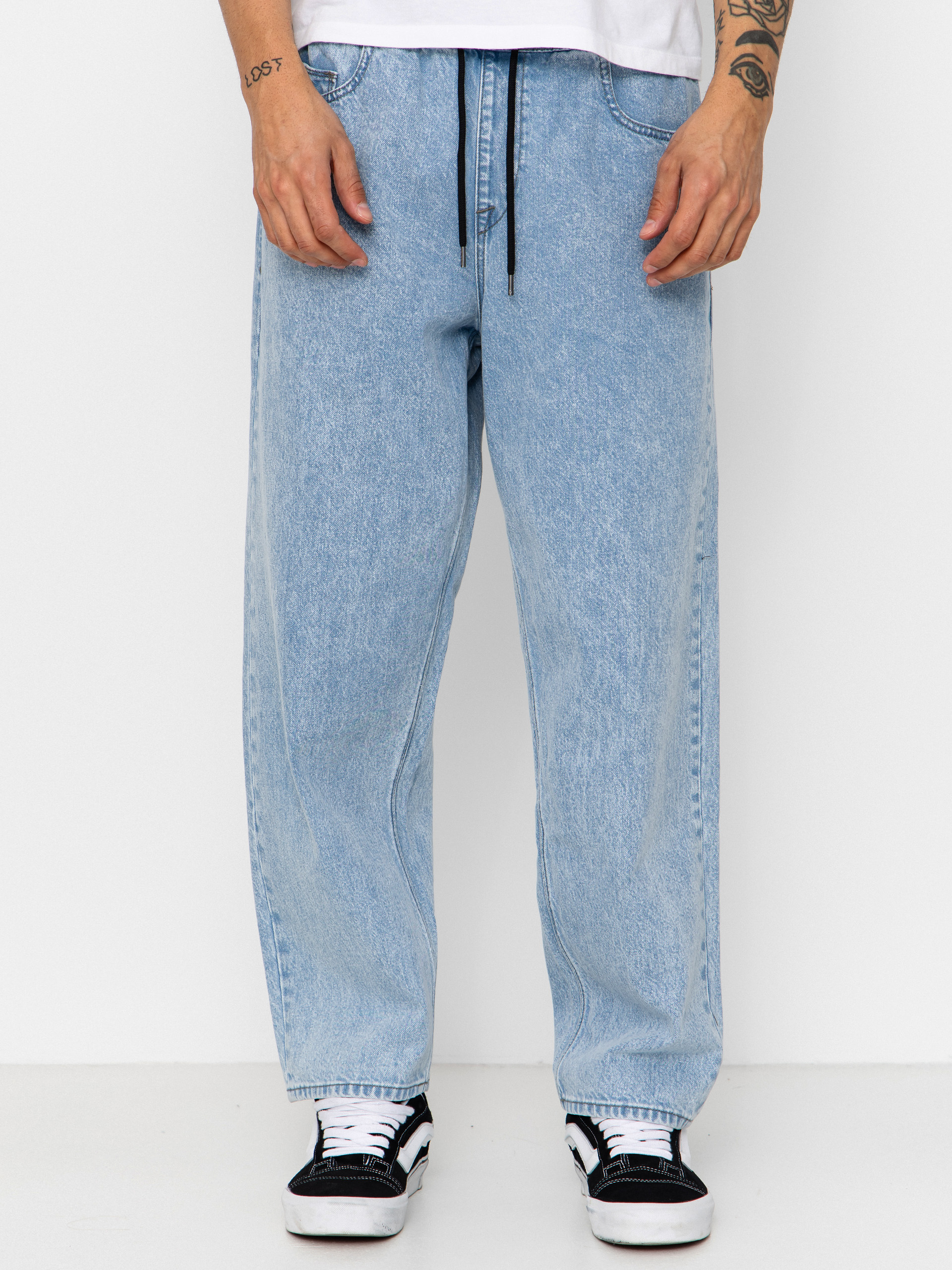 Volcom Freazy Loose Ew Kisnadrág (pale aqua)