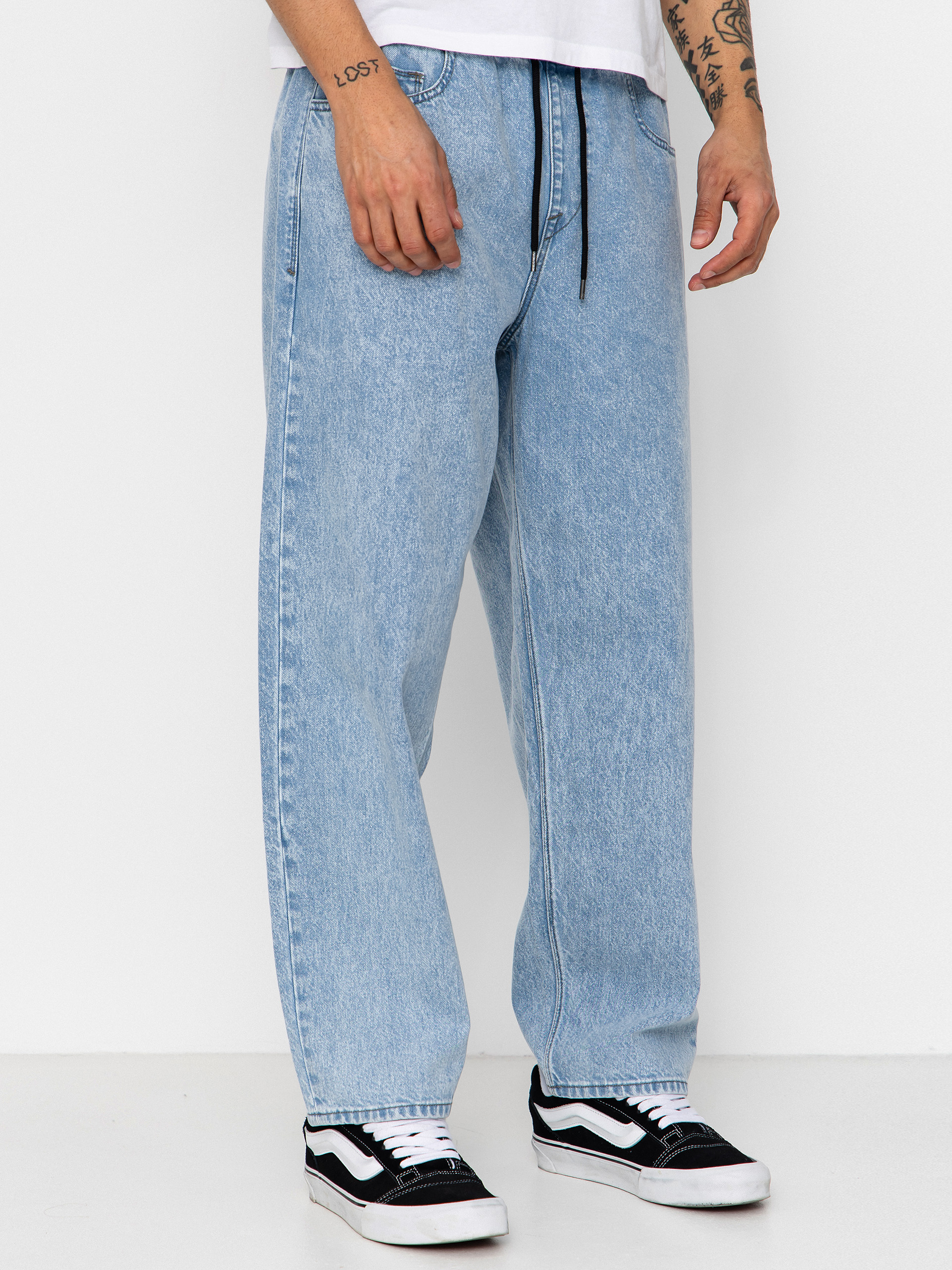 Volcom Freazy Loose Ew Kisnadrág (pale aqua)