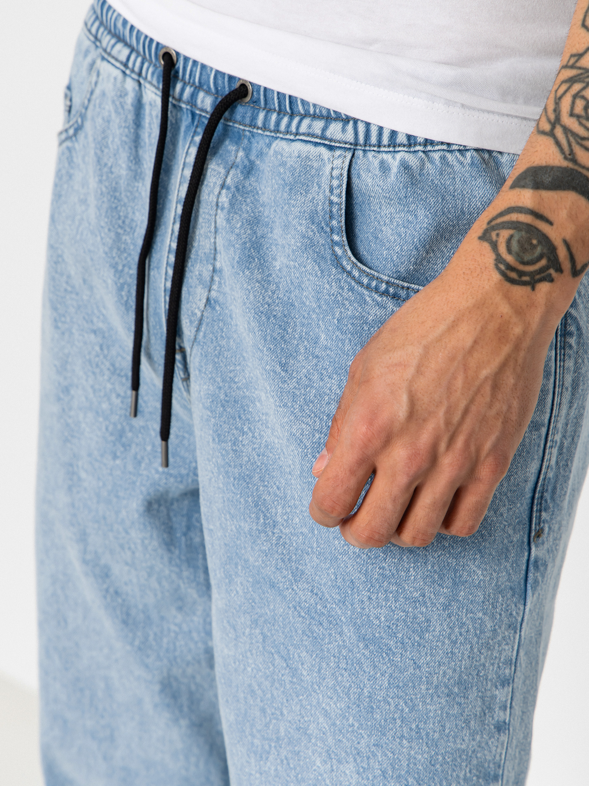 Volcom Freazy Loose Ew Kisnadrág (pale aqua)