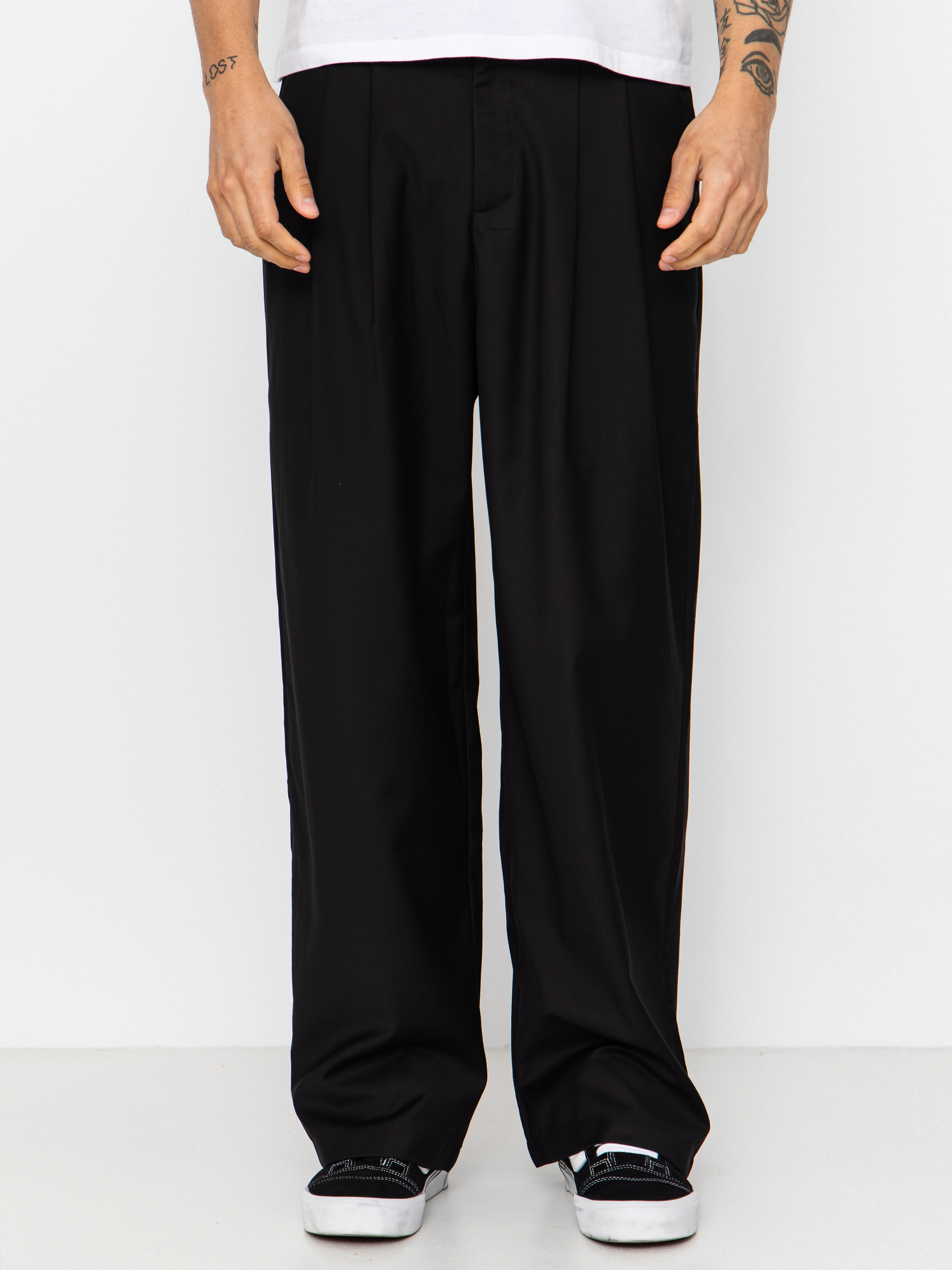 Wasted Paris Pleated Kisnadrág (black)