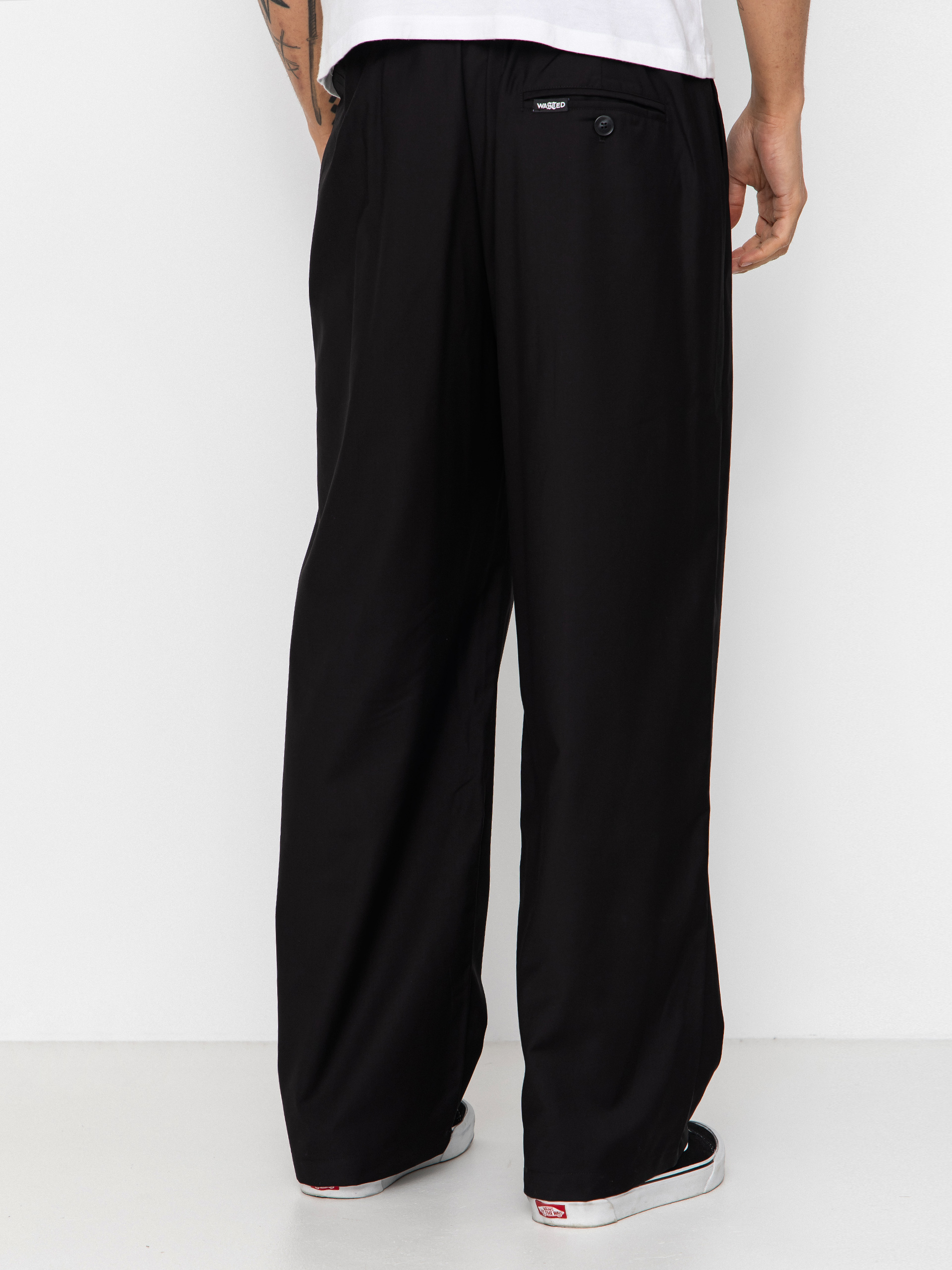 Wasted Paris Pleated Kisnadrág (black)