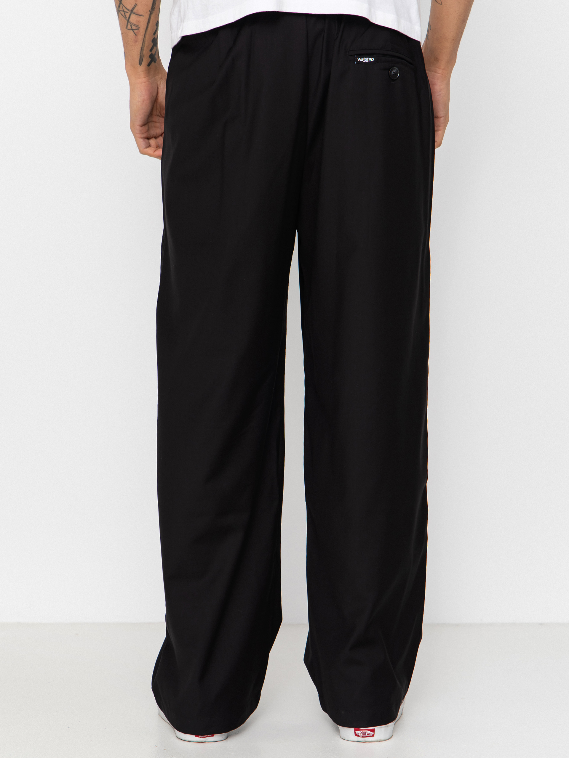 Wasted Paris Pleated Kisnadrág (black)