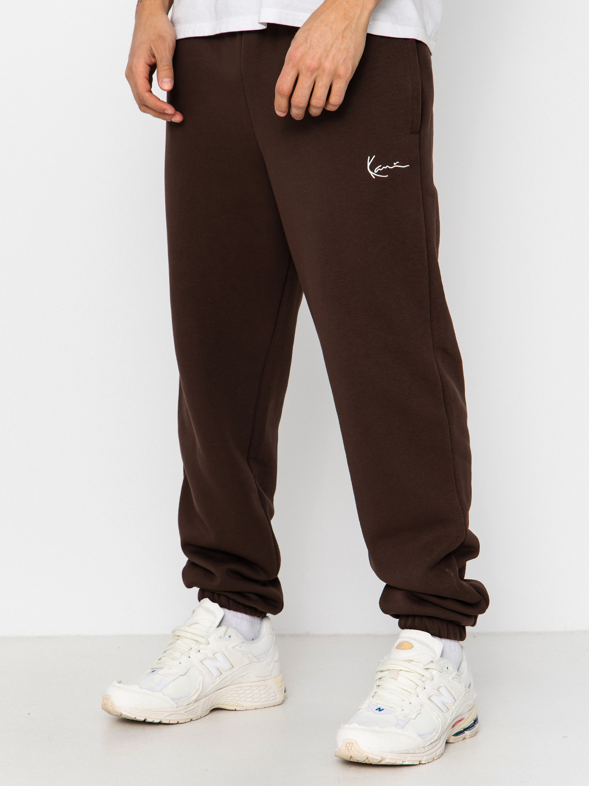 Karl Kani Small Signature Essential Baggy Kisnadrág (brown)