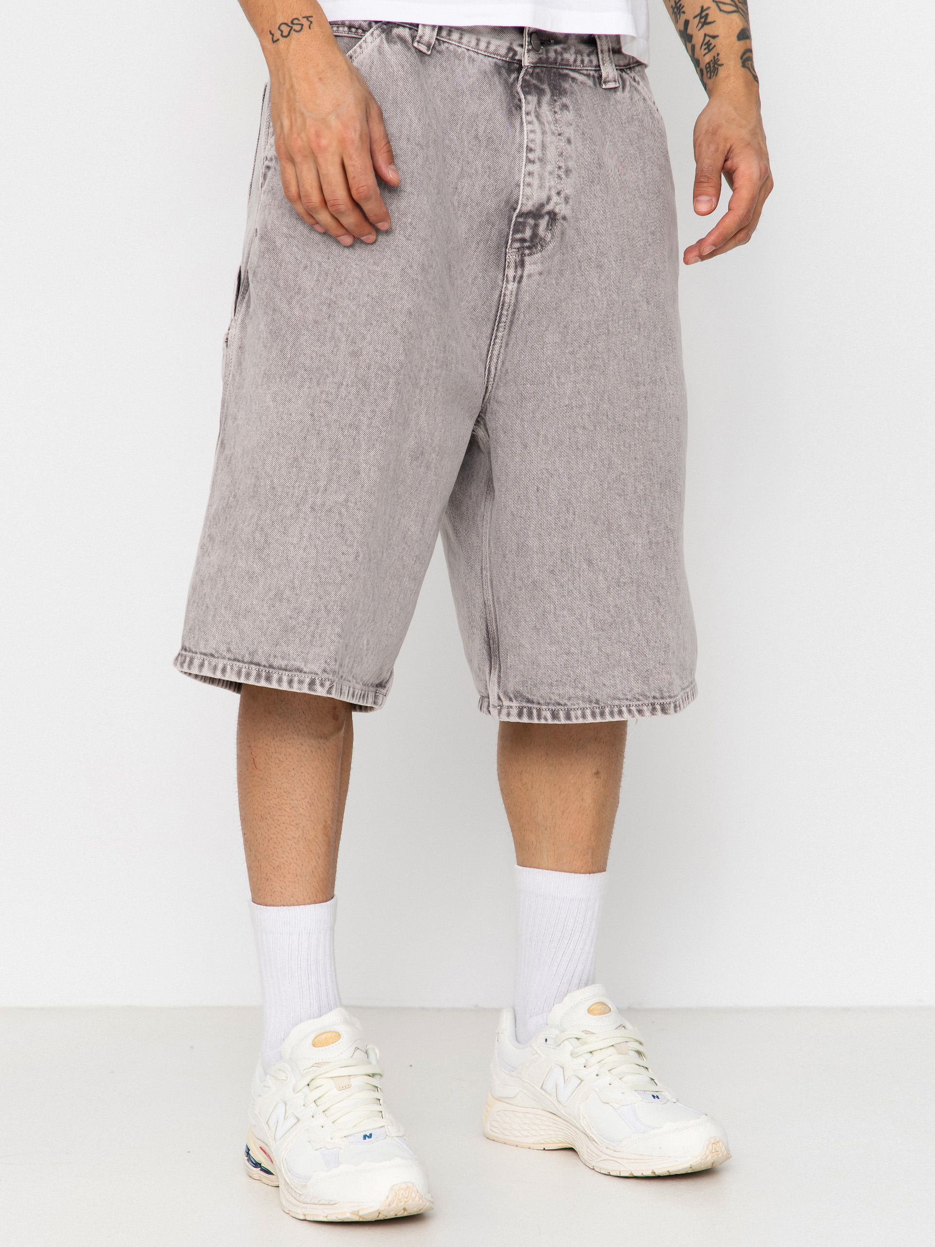 Carhartt WIP OG Single Knee Rövidnadrág (shale chalk wash)