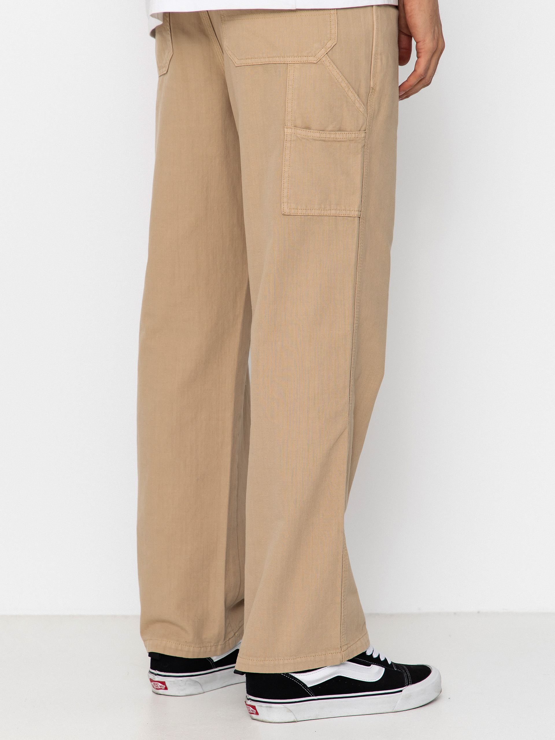 Deus Ex Machina Big Fella Chambray Kisnadrág (safari)