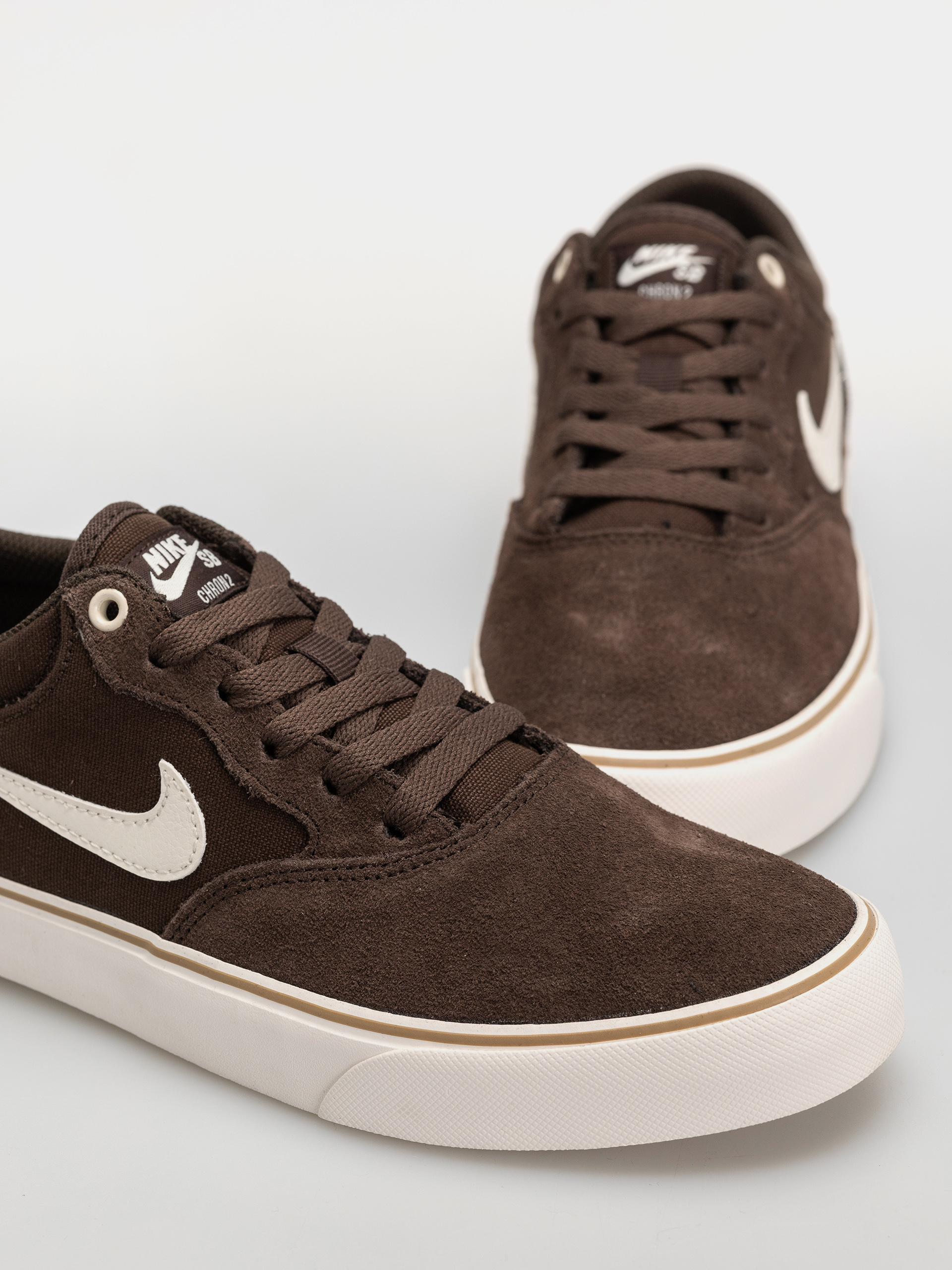 Nike SB Chron 2 Cipők (baroque brown/pale ivory phantom)