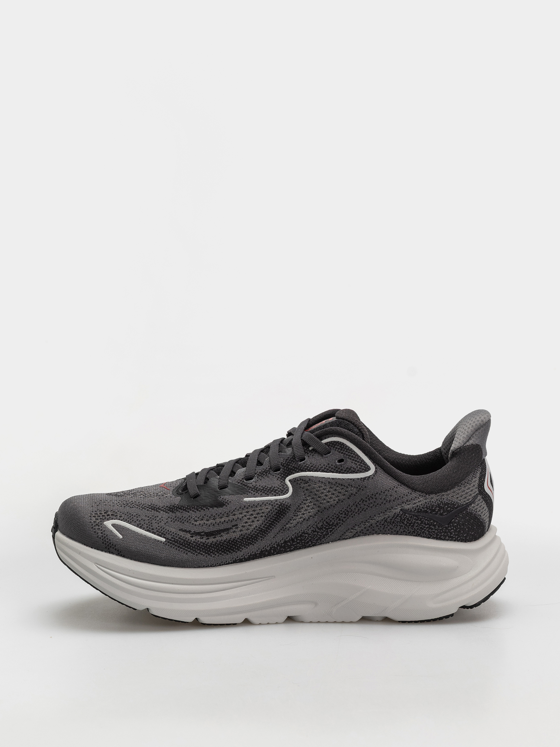 Hoka Clifton 10 Cipők (carbon black/satellite grey)