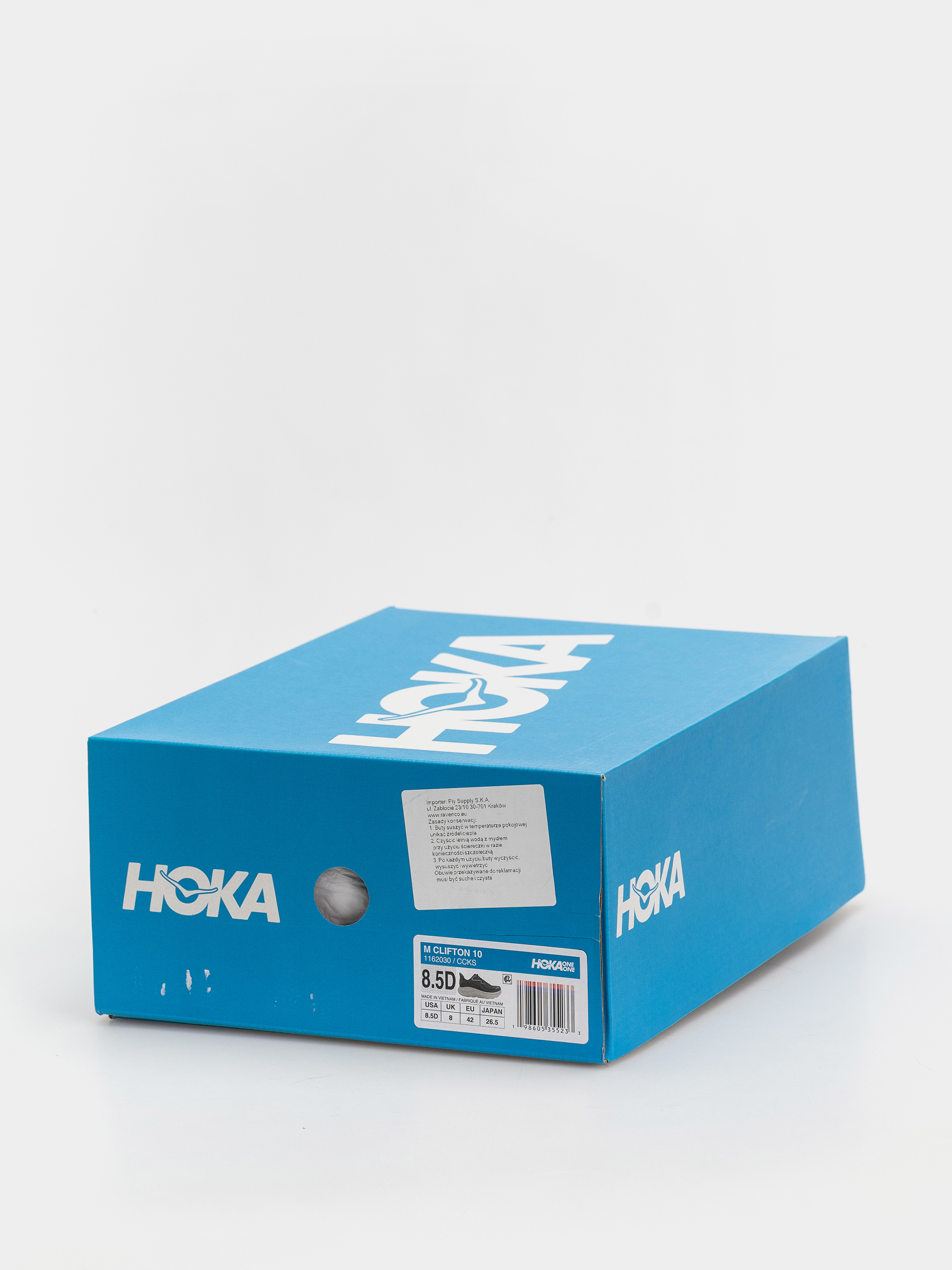 Hoka Clifton 10 Cipők (carbon black/satellite grey)