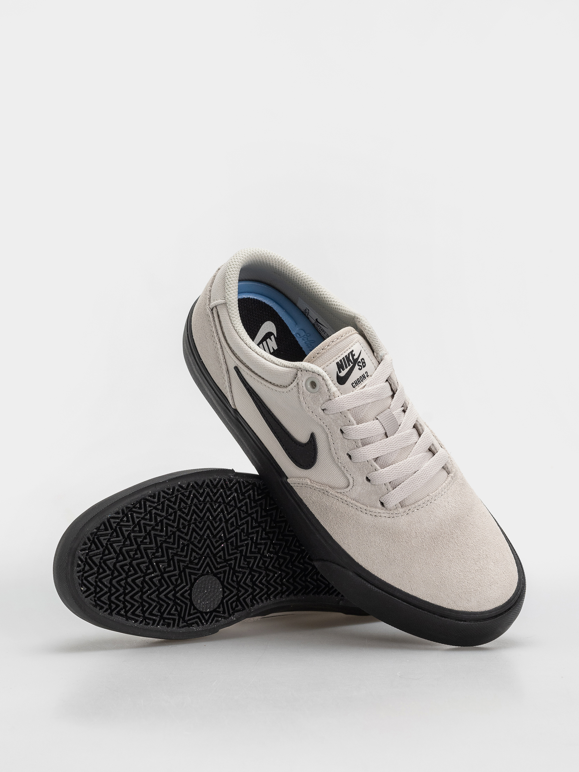 Nike SB Chron 2 Cipők (light bone/black/light bone/black)