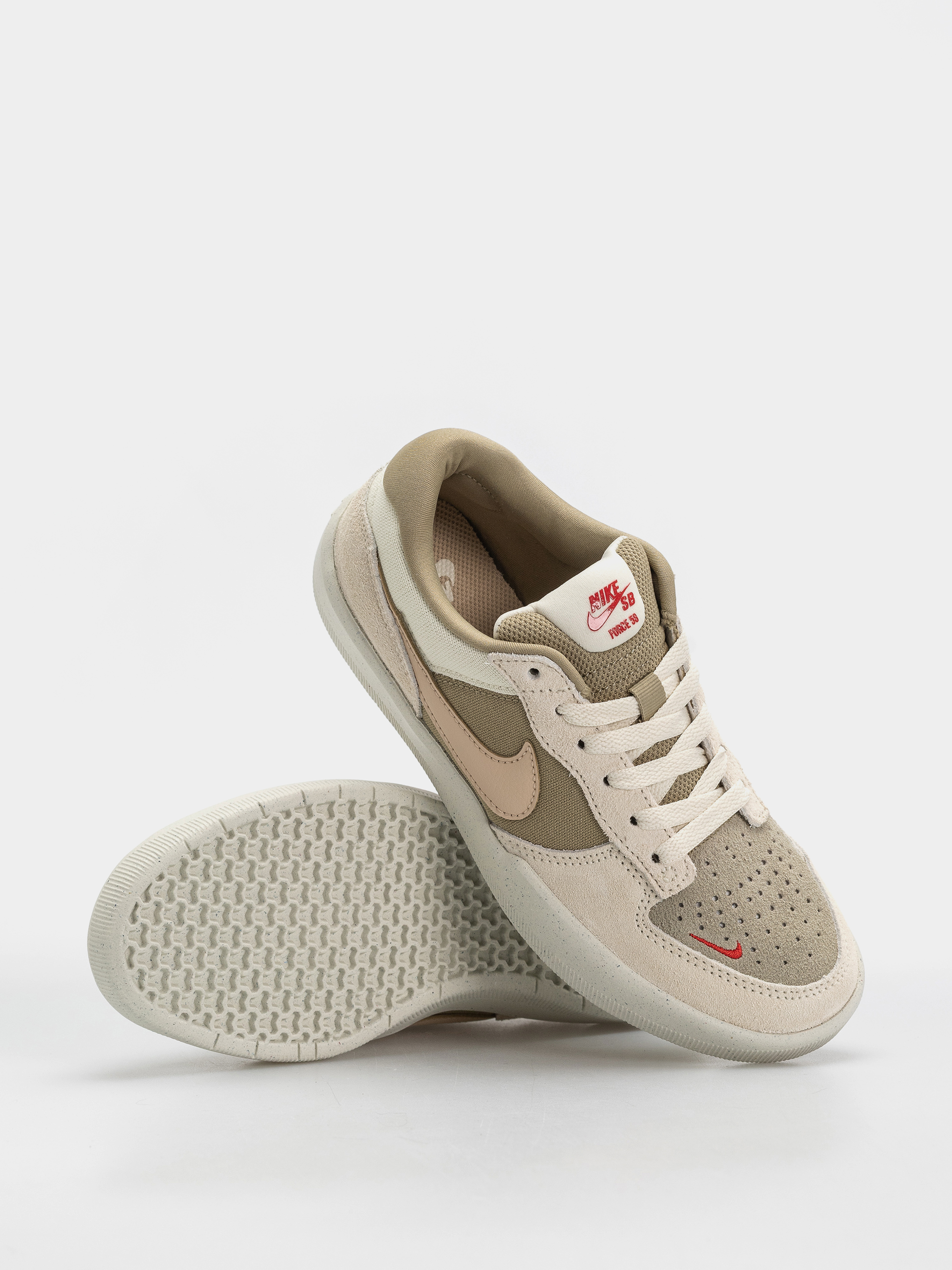 Nike SB Force 58 Cipők (coconut milk/linen/neutral olive)