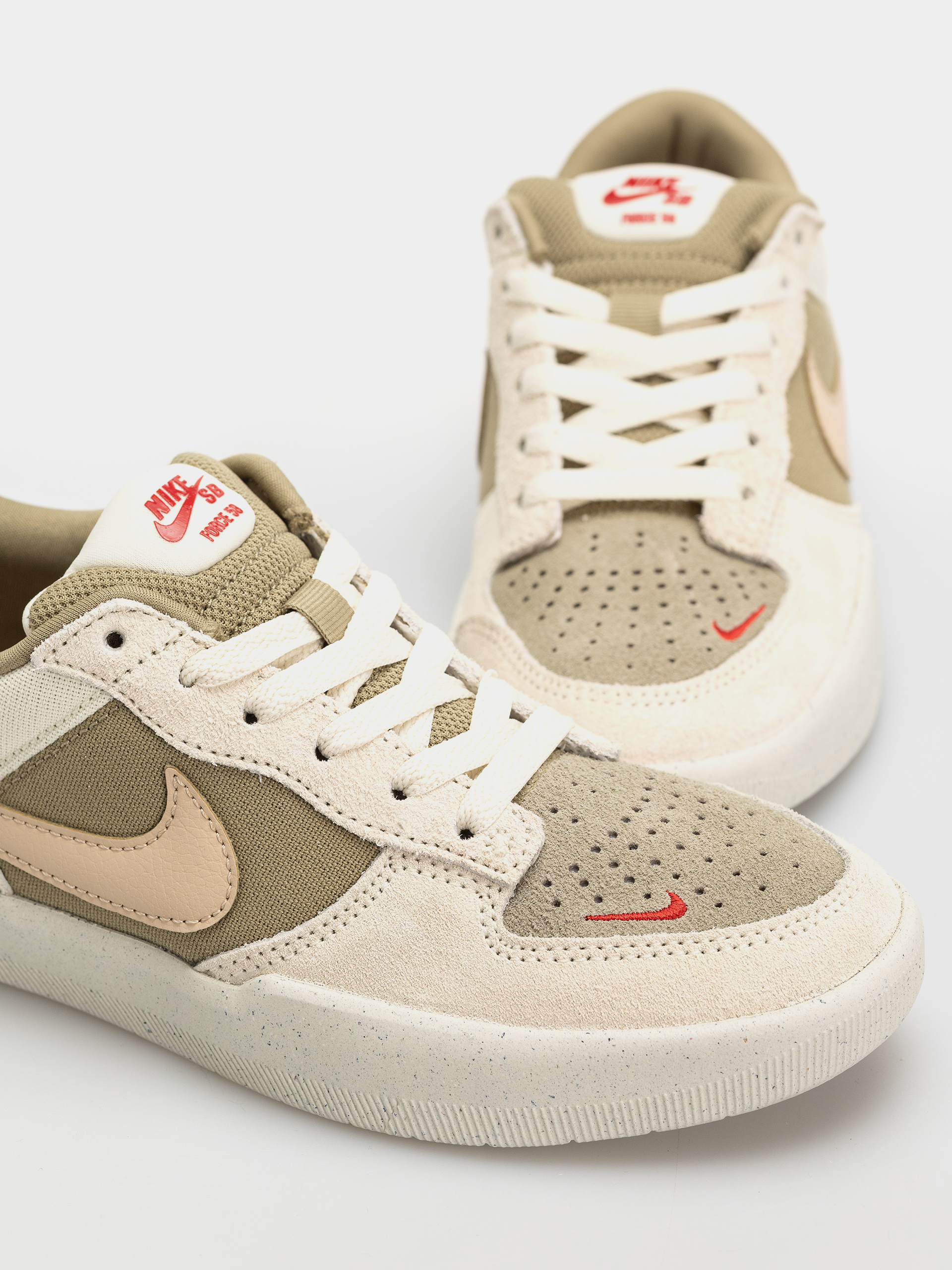 Nike SB Force 58 Cipők (coconut milk/linen/neutral olive)