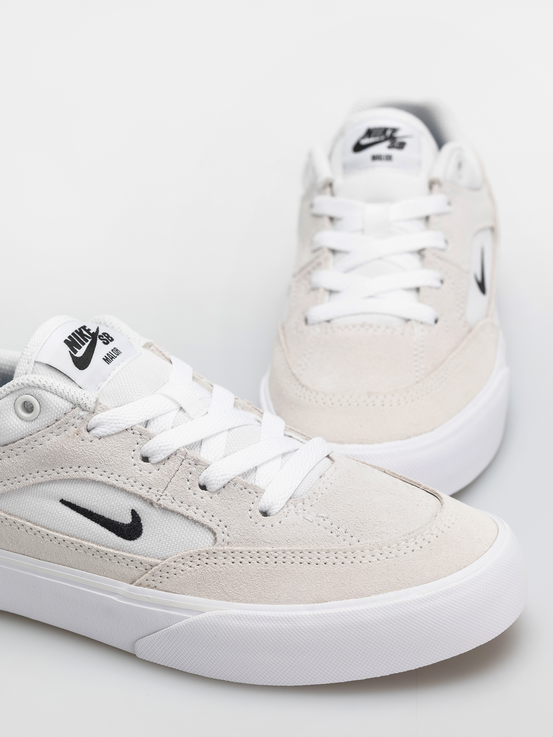 Nike SB Malor Cipők (white/black/summit white/gum light brown)