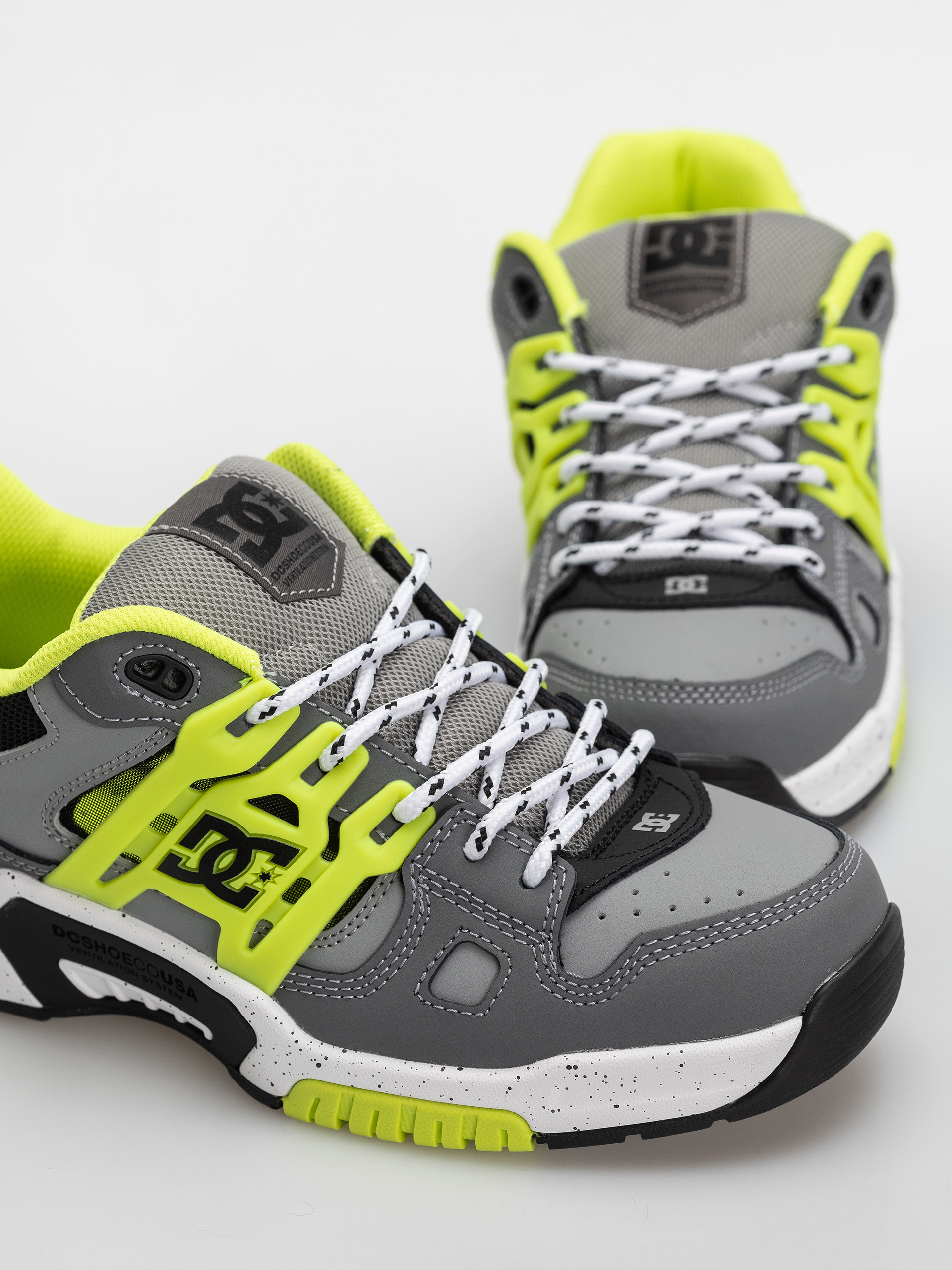 DC At 2 Cipők (grey/black/lime)