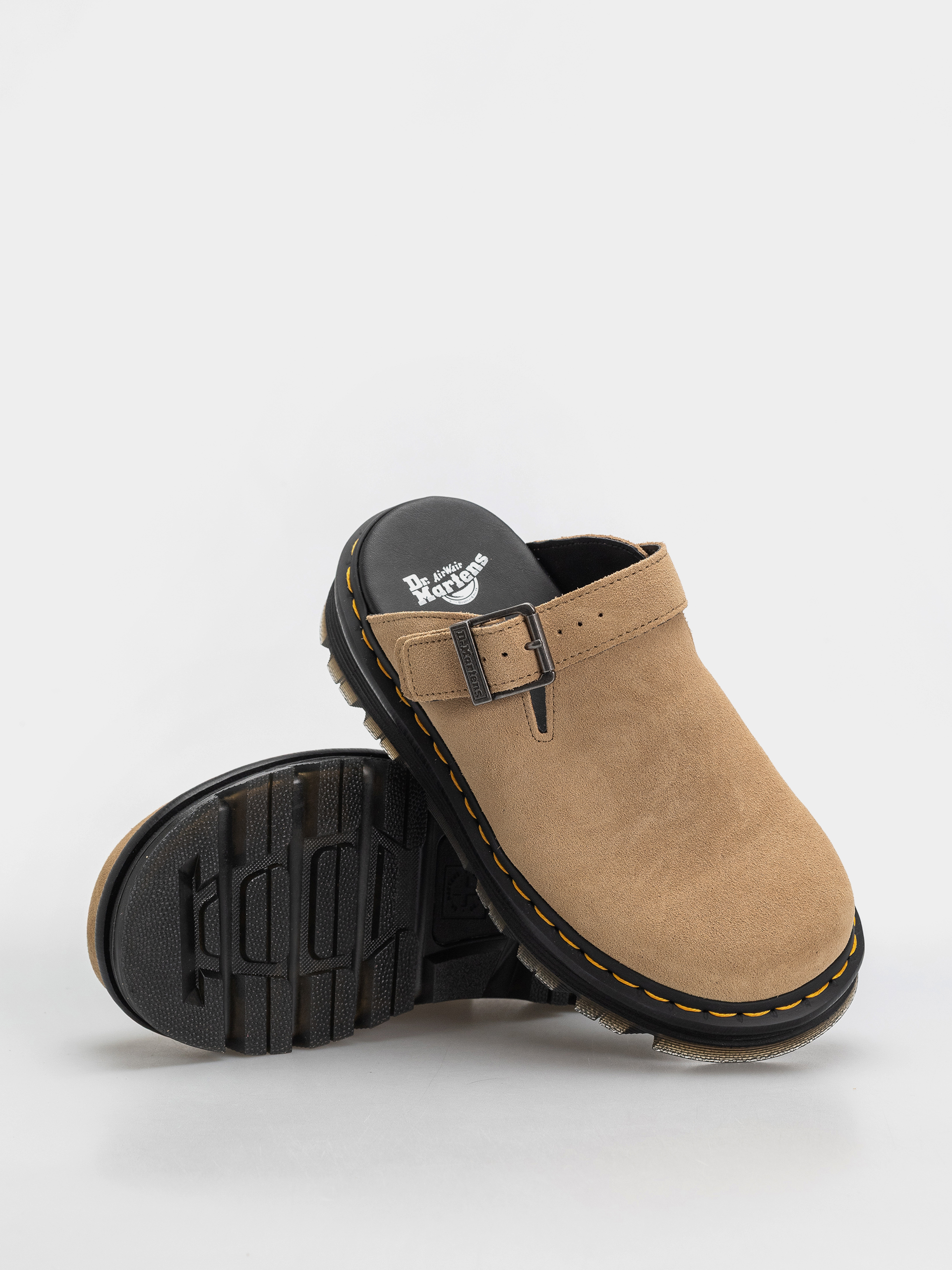 Dr. Martens ZebZag Mule Cipők (savannah tan suede)