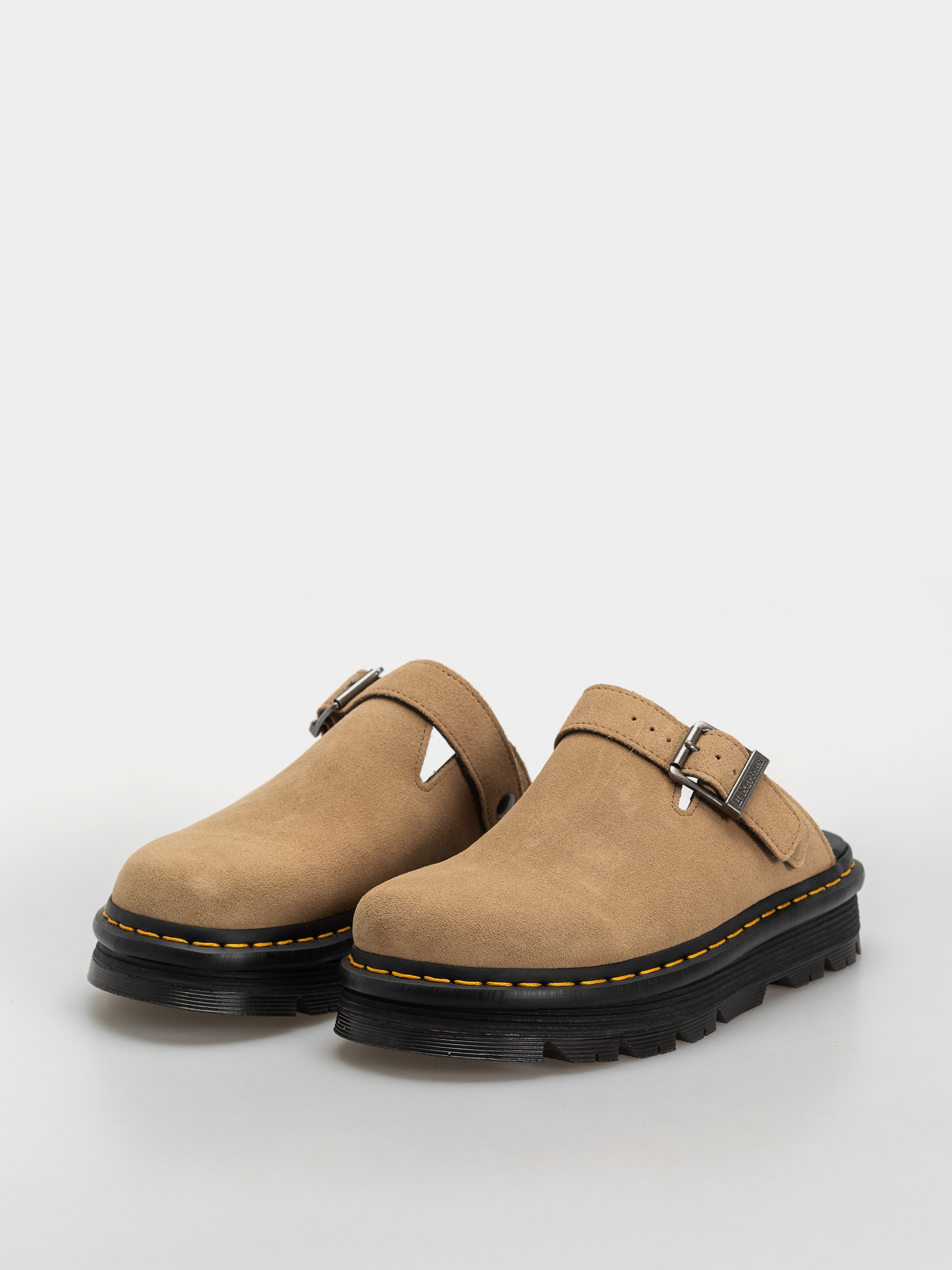 Dr. Martens ZebZag Mule Cipők (savannah tan suede)