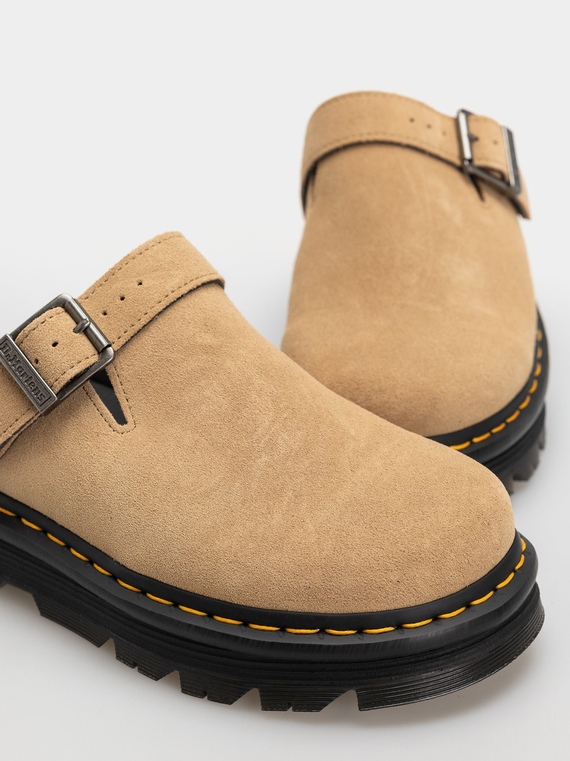 Dr. Martens ZebZag Mule Cipők (savannah tan suede)