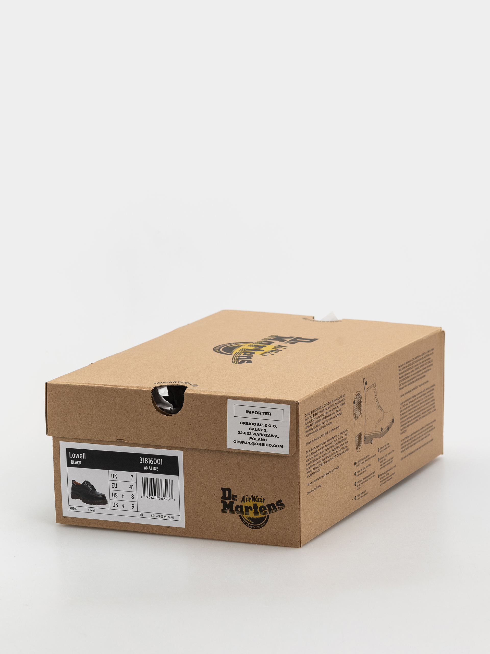 Dr. Martens Lowell Cipők (black analine)