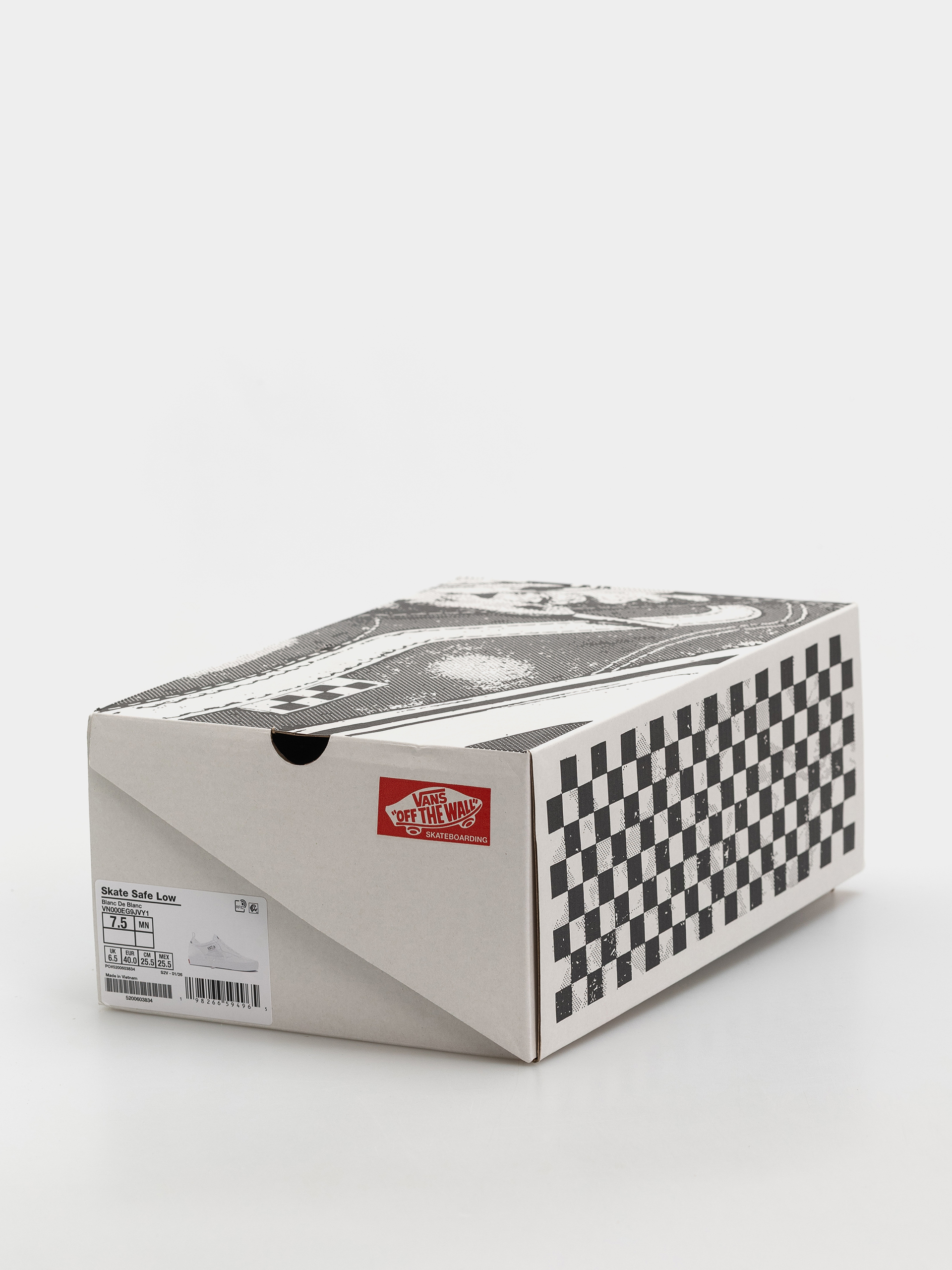 Vans Skate Safe Low Cipők (blanc de blanc)