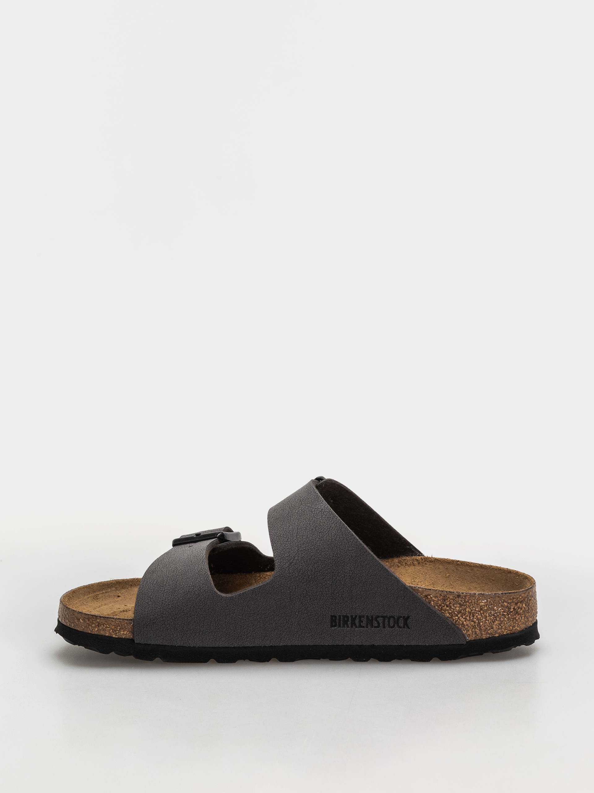 Flip-flop papucsok Birkenstock Arizona Birkibuc Narrow (velvet gray/black)