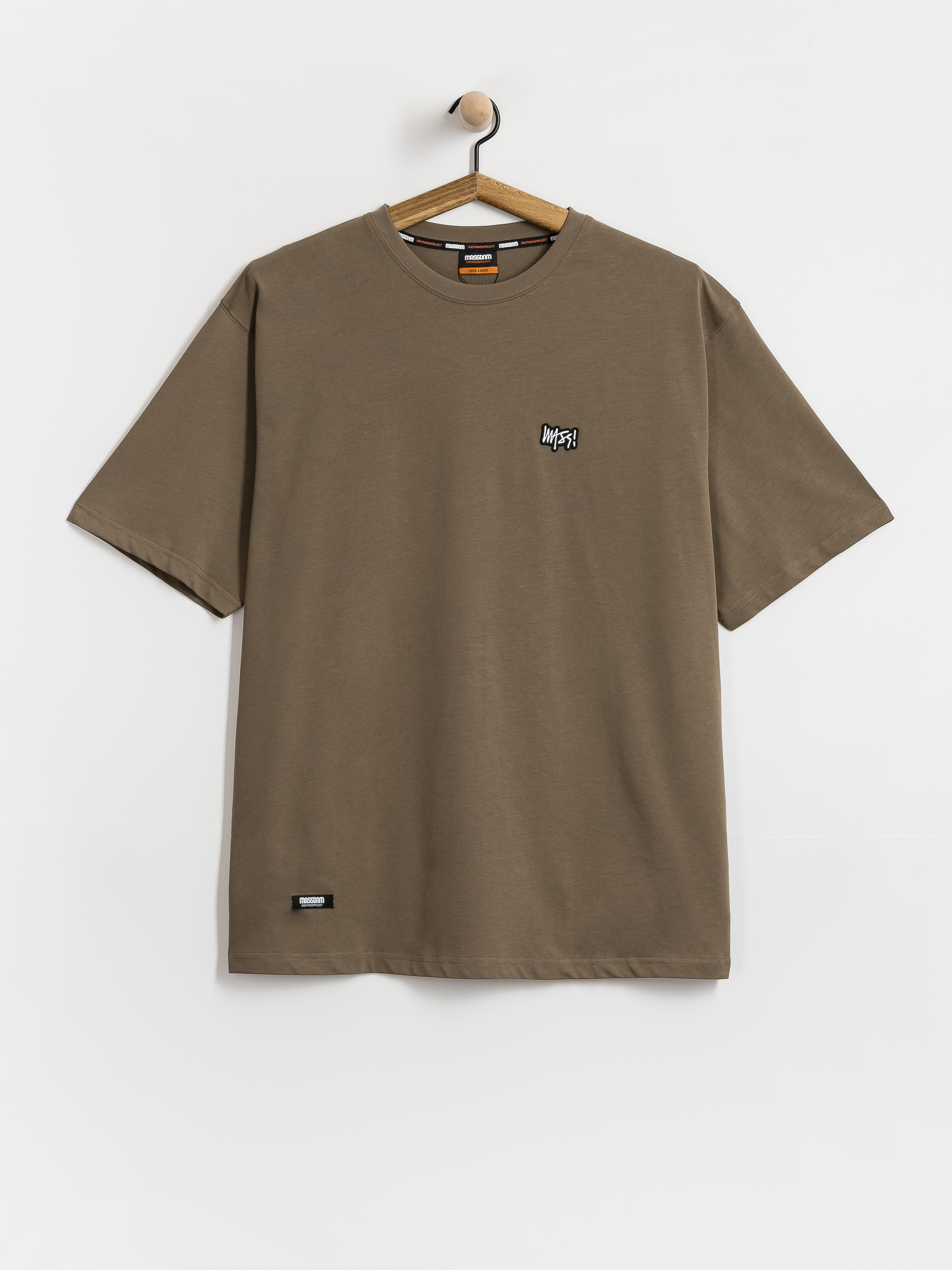 MassDnm Signature Patch Póló (brown)