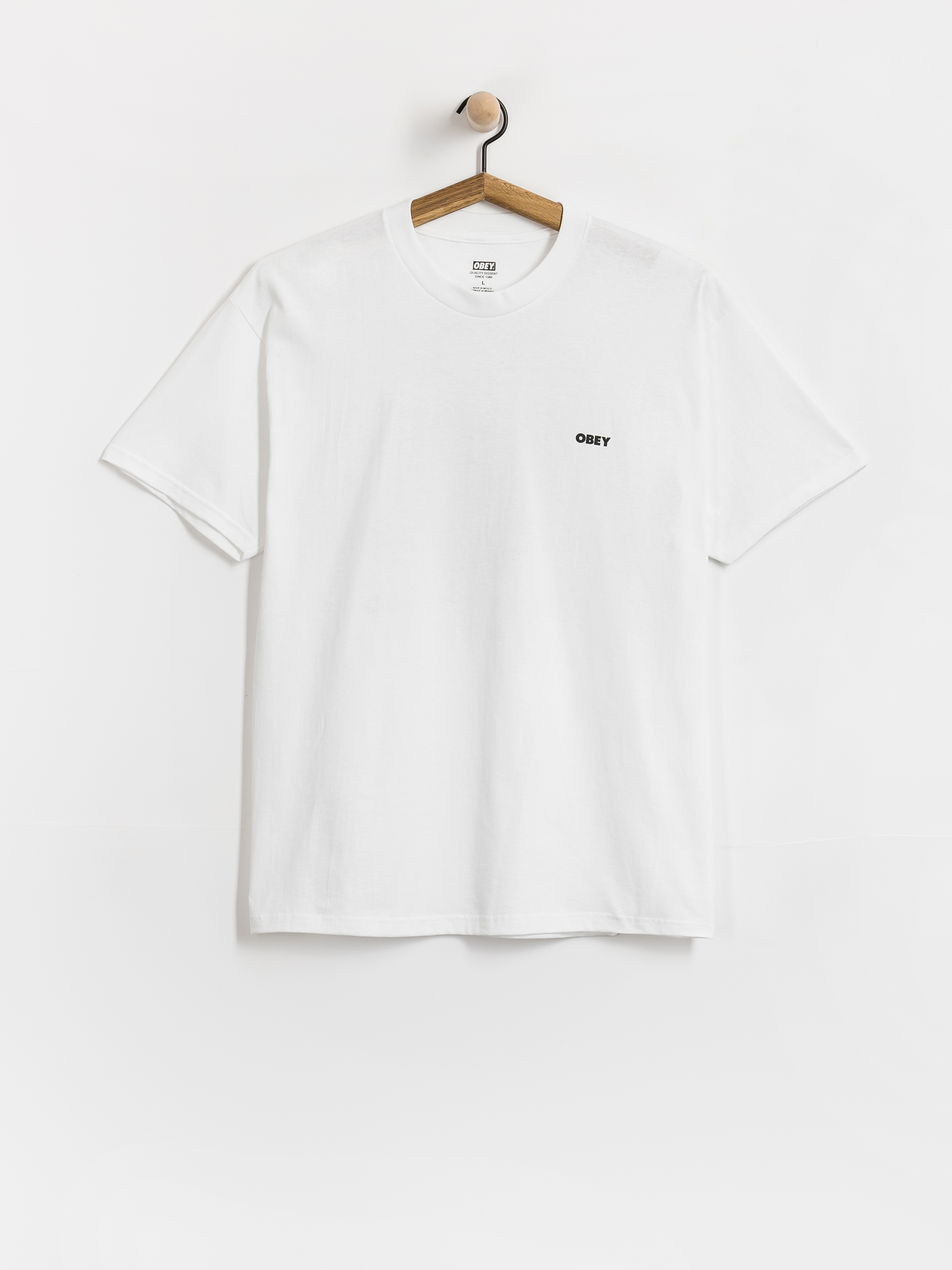 Póló OBEY Chalky Icon (white)