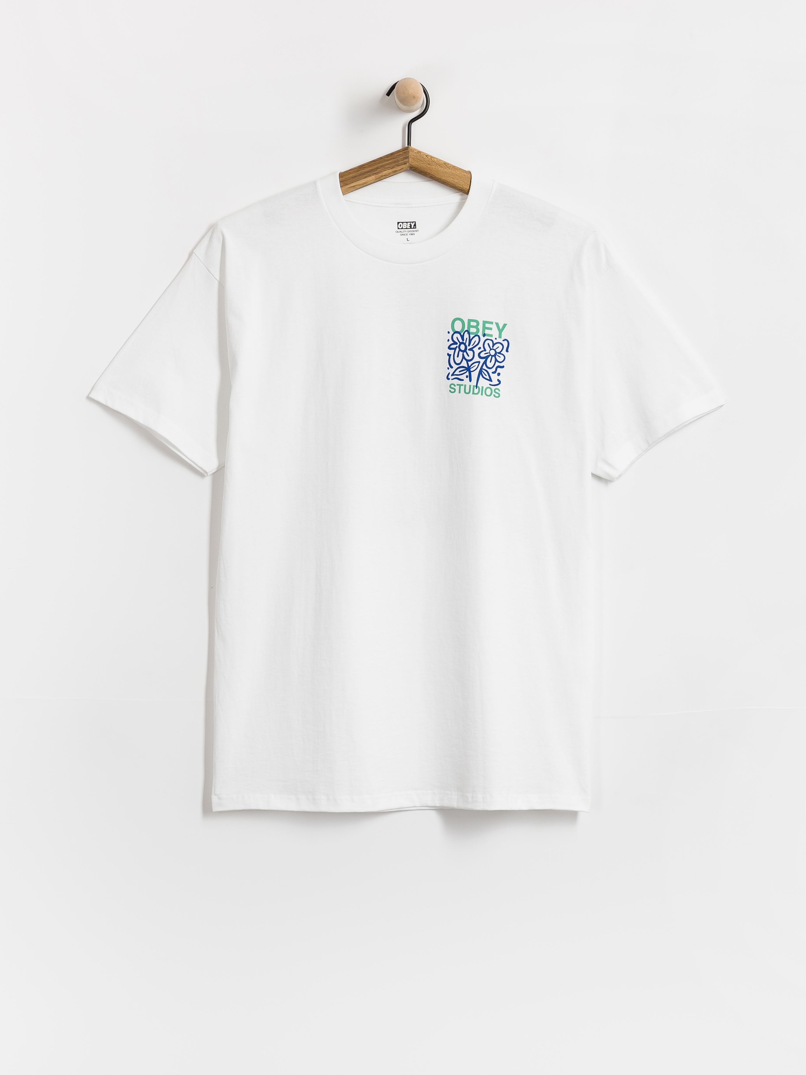 Póló OBEY Grown With Love (white)