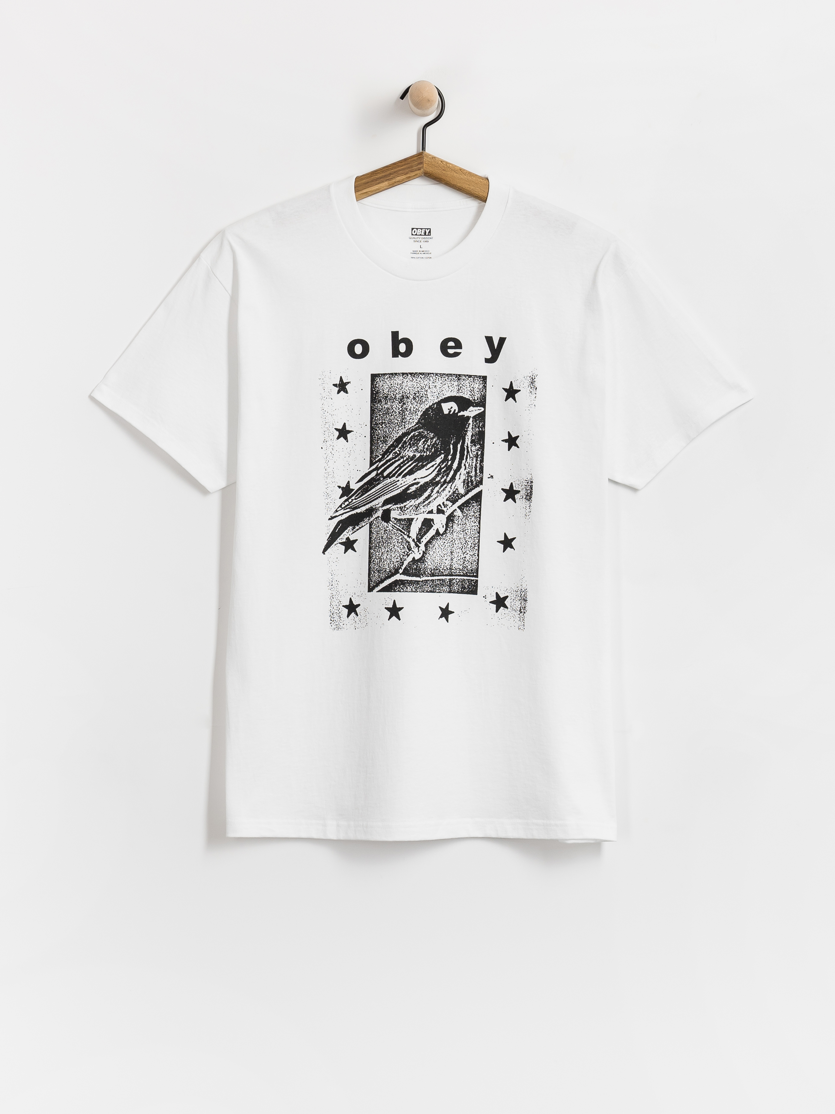 Póló OBEY Fly Away (white)