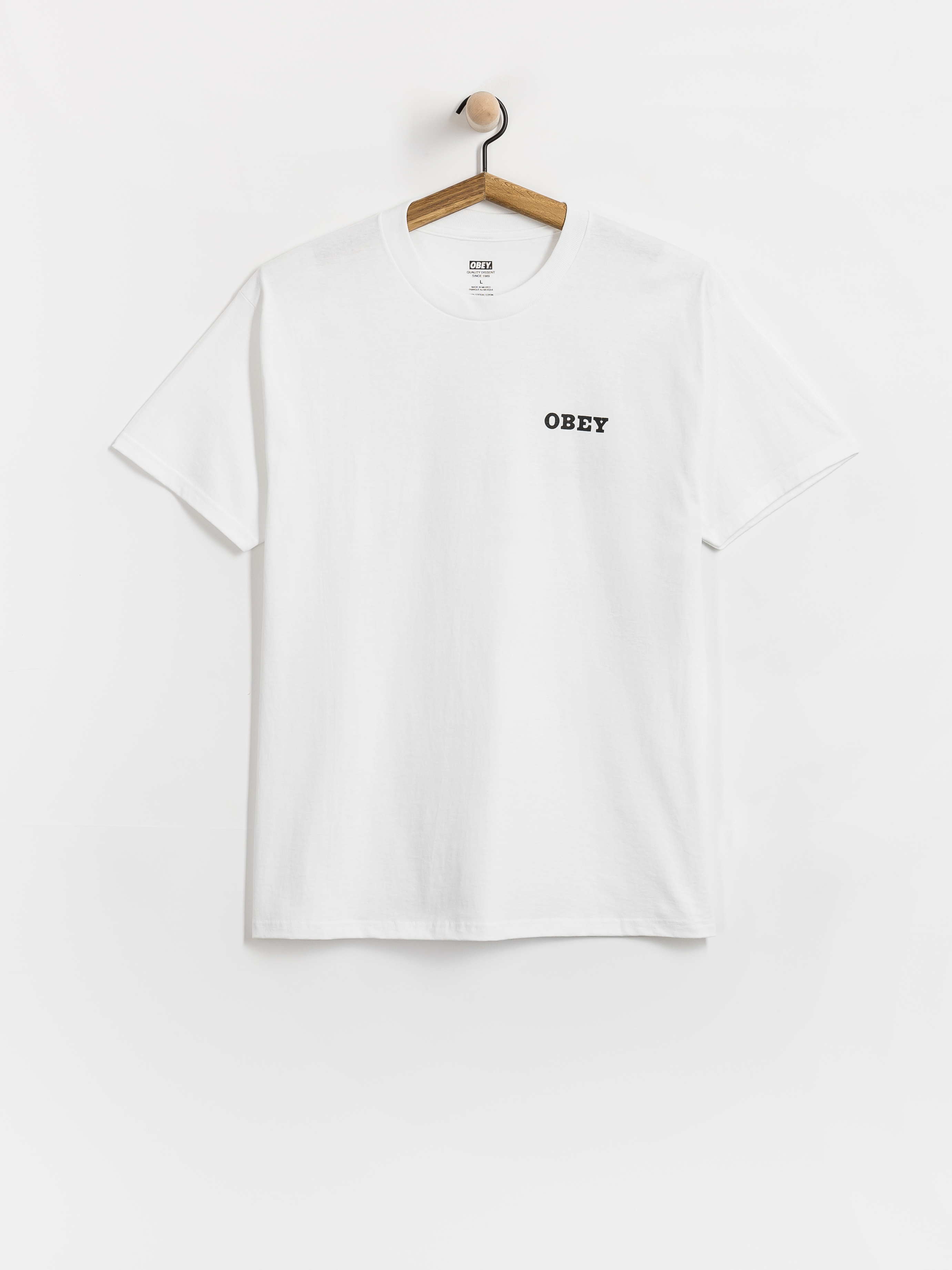 Póló OBEY Savage Sounds Leopard (white)