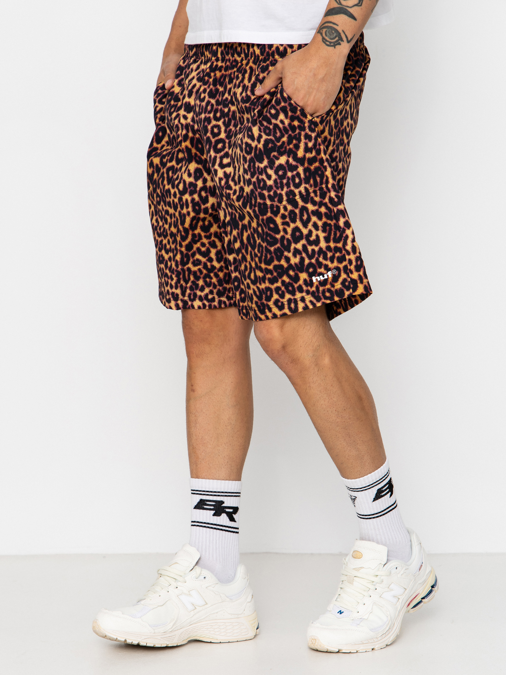 HUF 89 Printed Easy Rövidnadrág (brown)