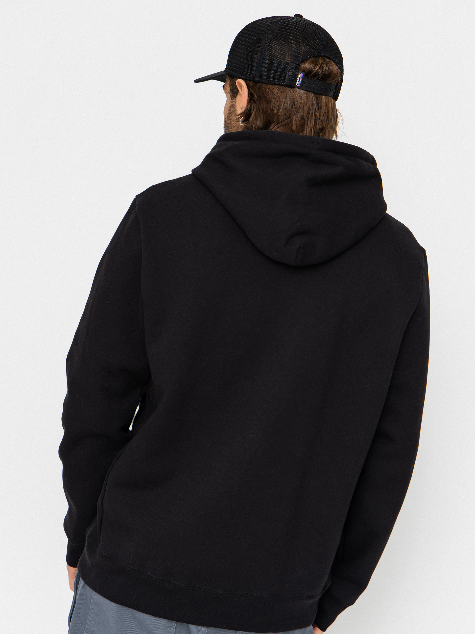 Patagonia P 6 Label Uprisal HD Kapucnis pulóver (black)