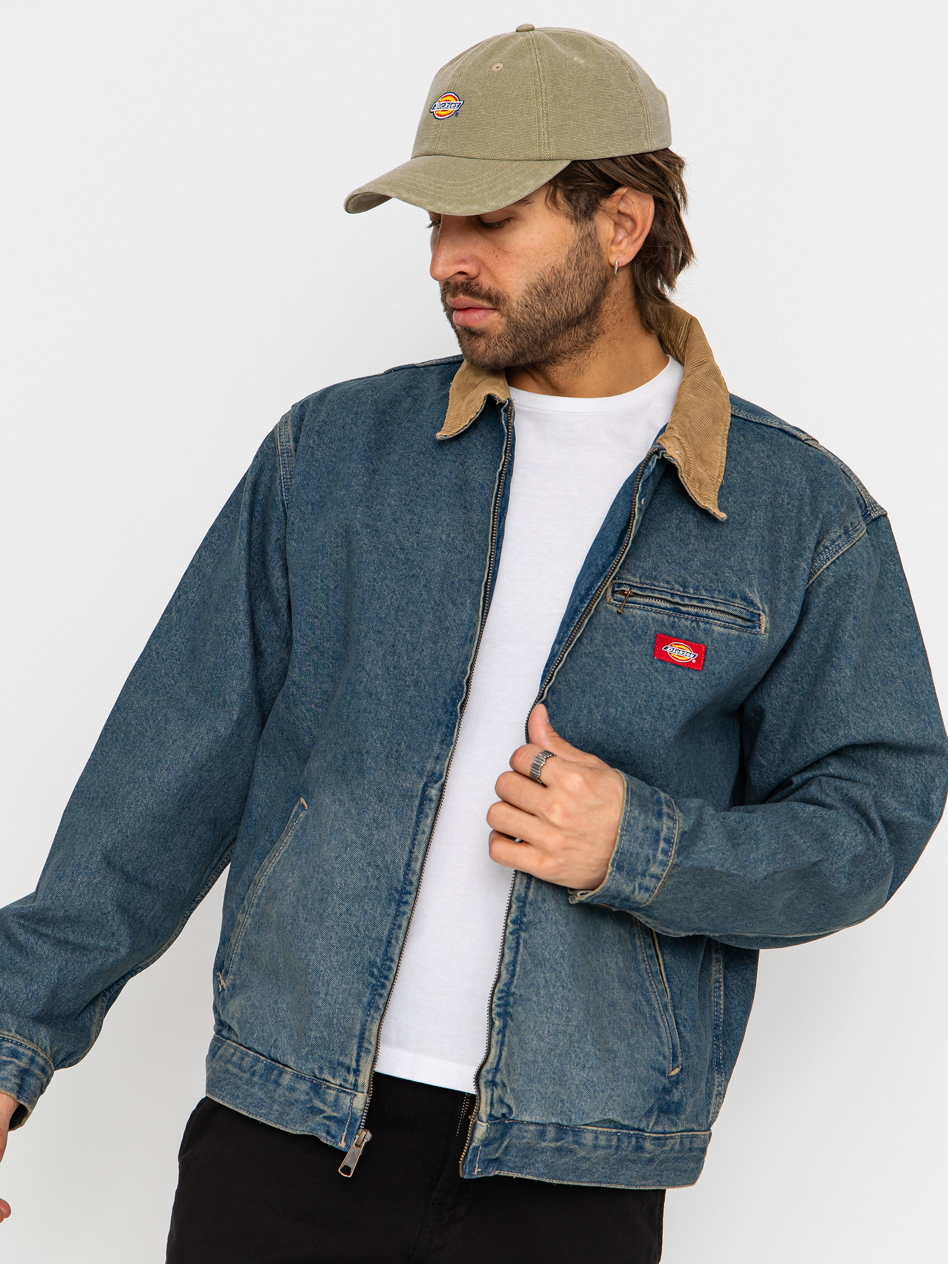 Dzseki Dickies Denim Painter (khaki tinted blue)