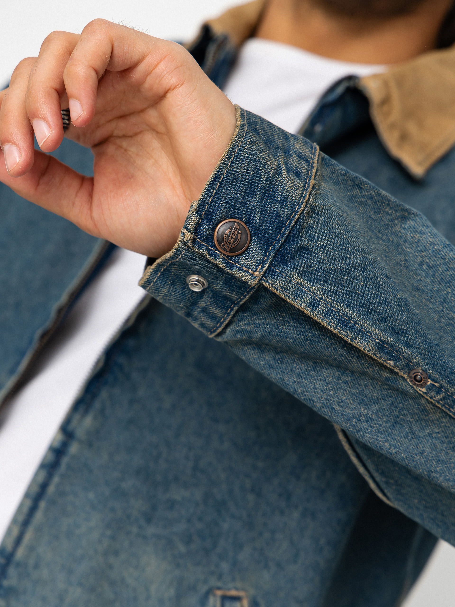 Dzseki Dickies Denim Painter (khaki tinted blue)
