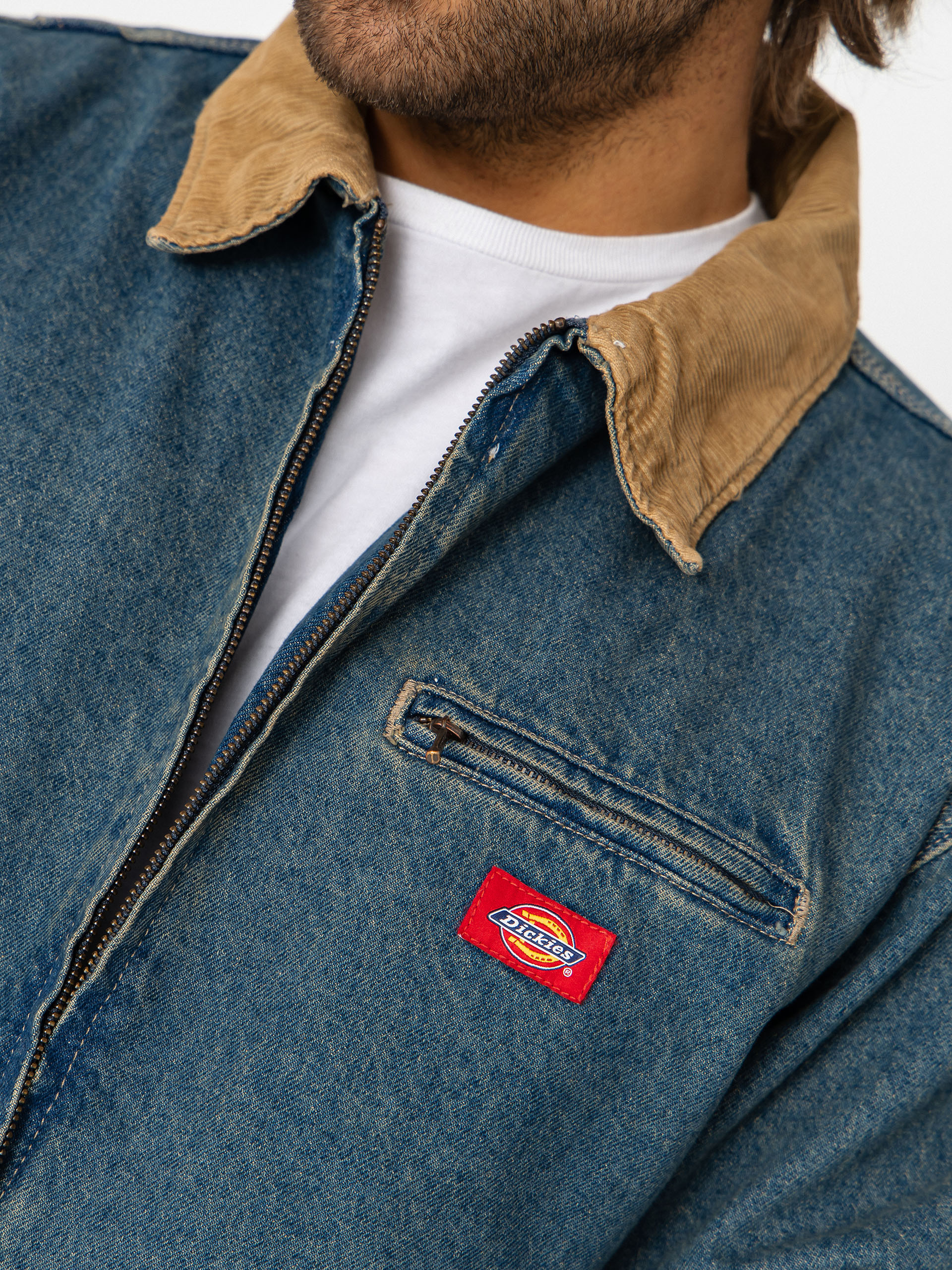 Dzseki Dickies Denim Painter (khaki tinted blue)